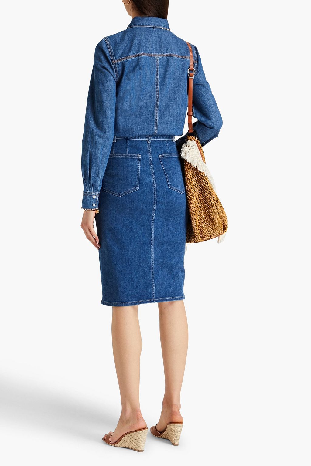 VERONICA BEARD Farina denim shirt
