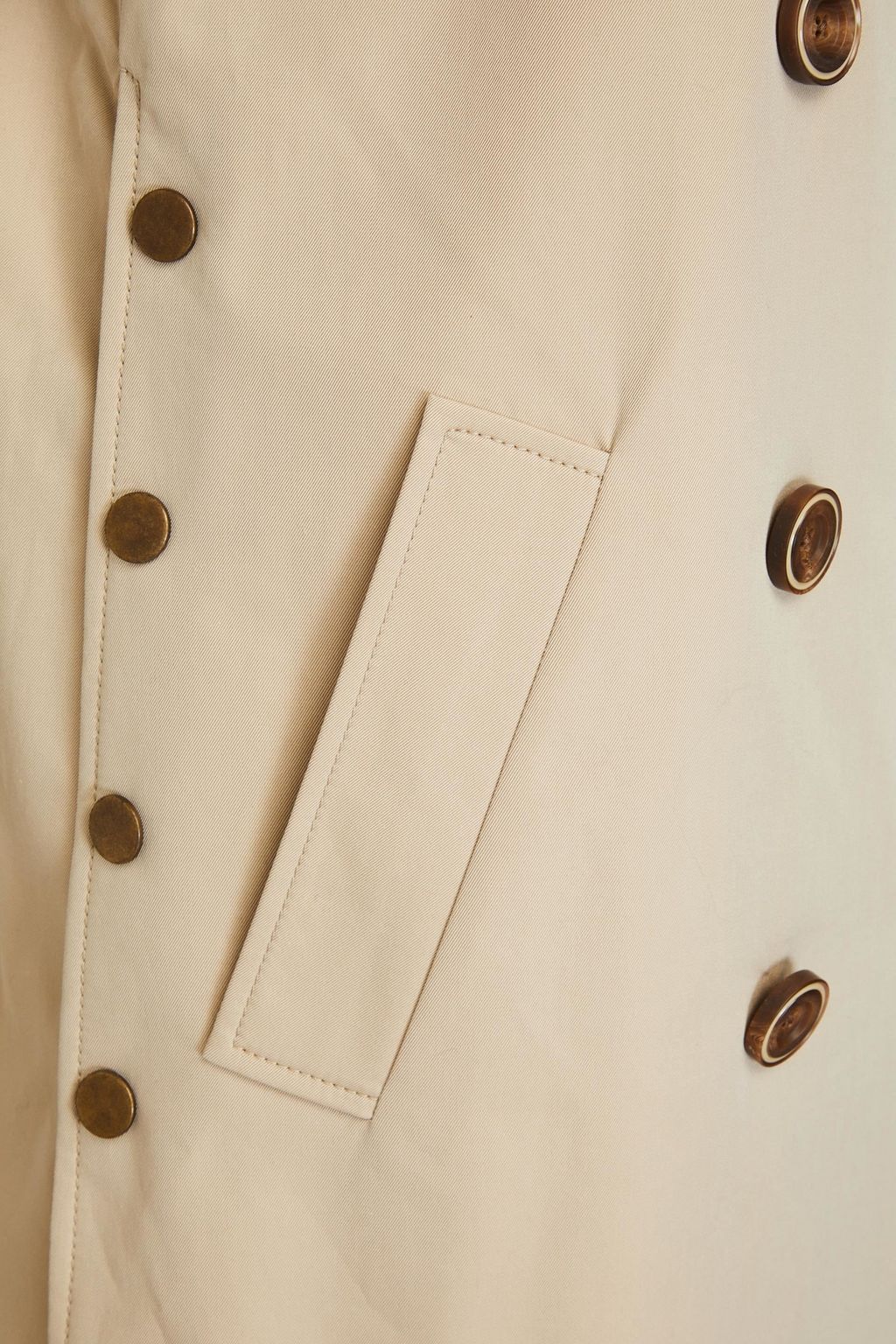 VERONICA BEARD Ensie cotton-gabardine trench coat