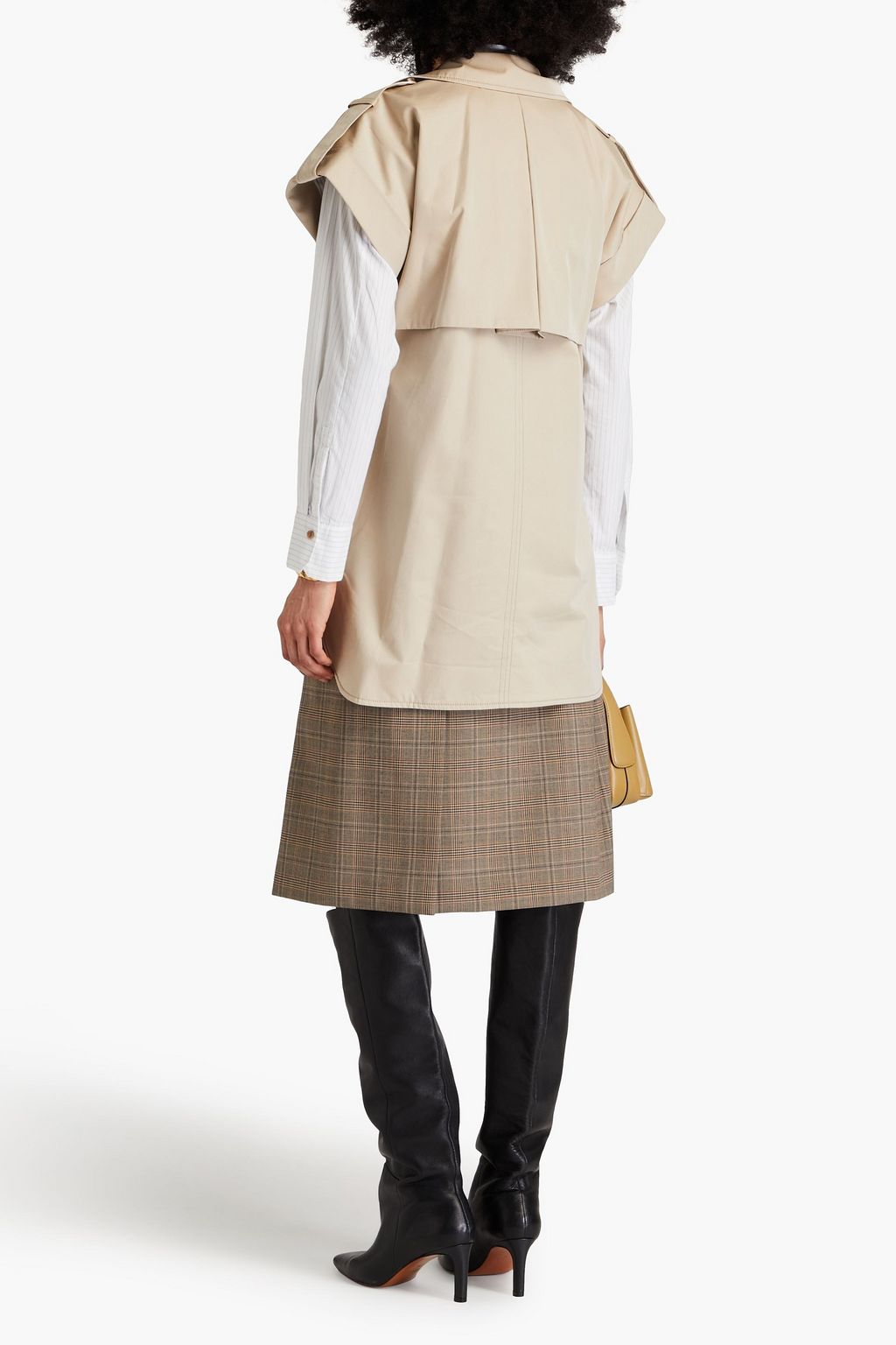 VERONICA BEARD Ensie cotton-gabardine trench coat