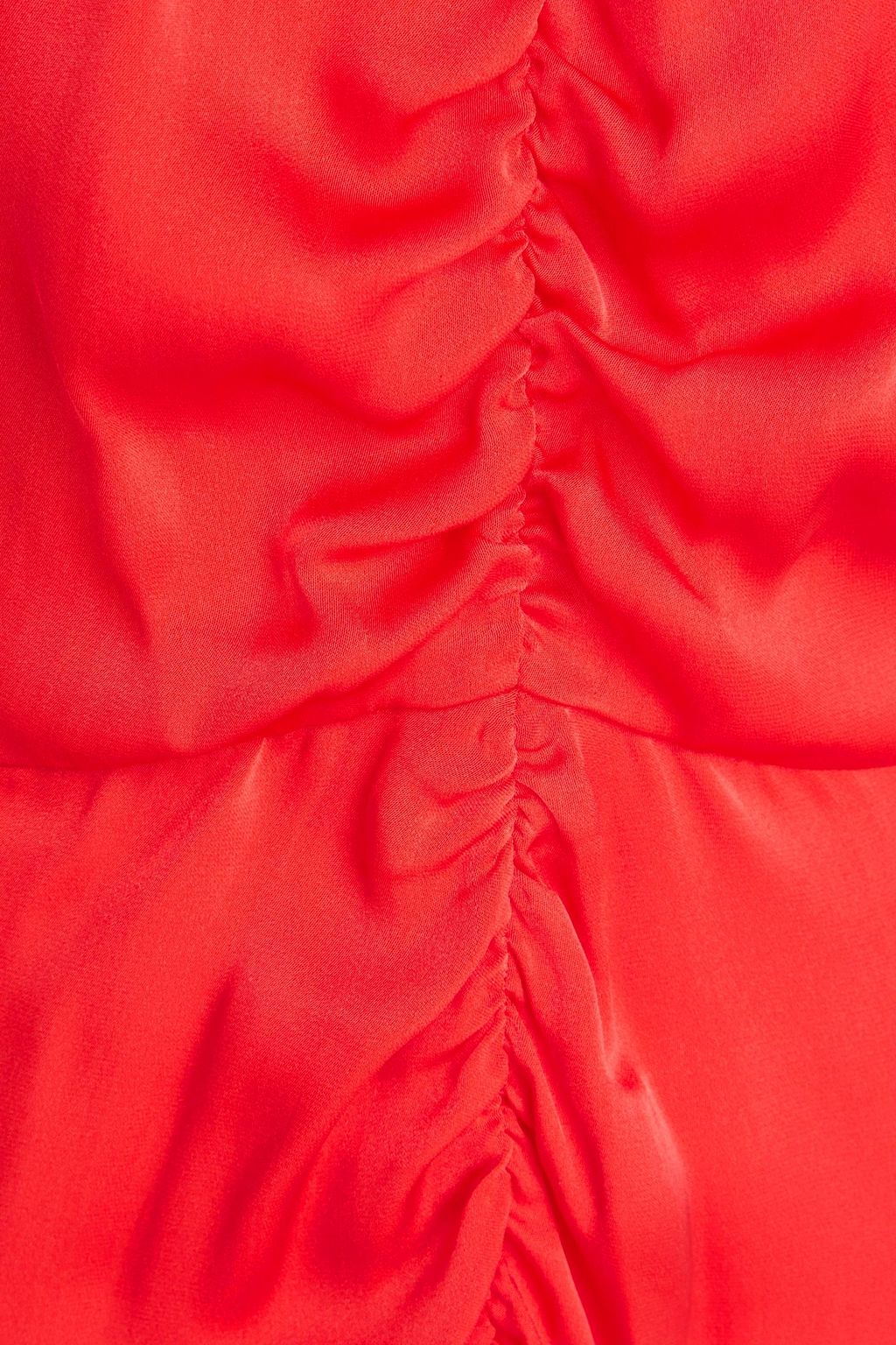 VERONICA BEARD Fayla chain-embellished cutout silk-blend chiffon midi dress