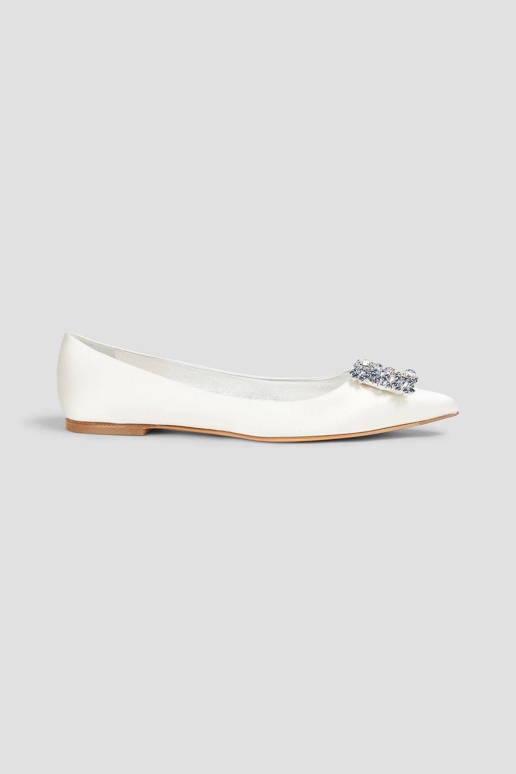 Embellished pointed flats hotsell