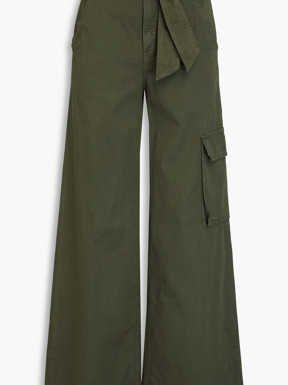 belissa cotton-blend twill cargo pants