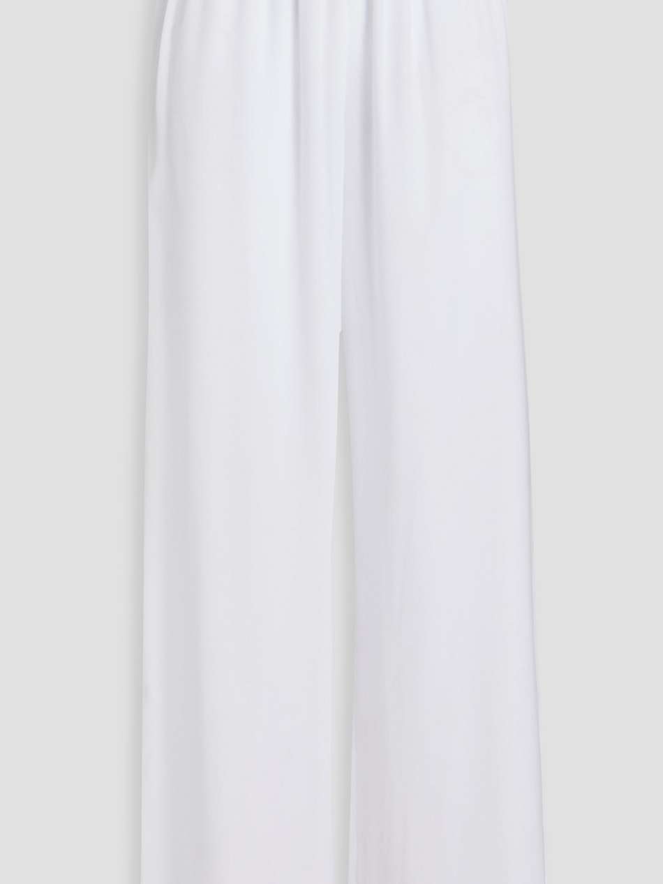 the dani crystal-embellished satin wide-leg pants