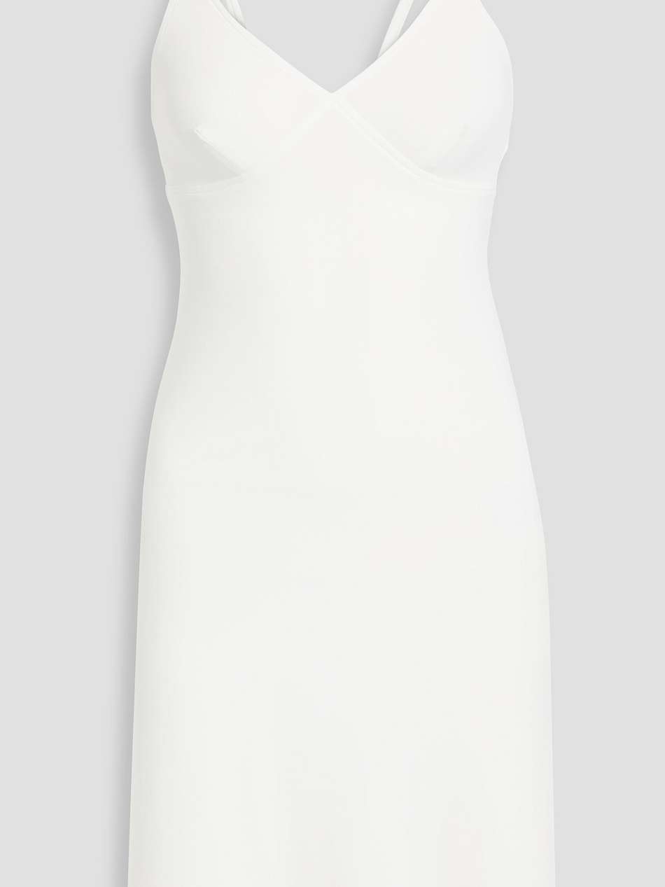 stretch-jersey mini slip dress