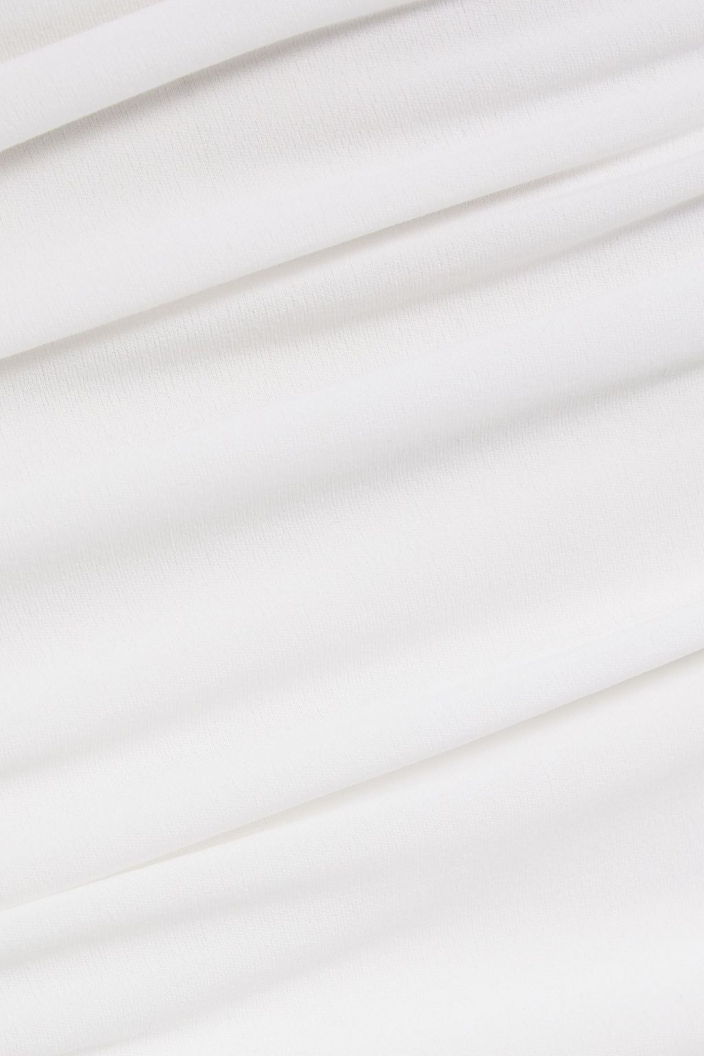 NORMA KAMALI Ruched stretch-jersey skirt