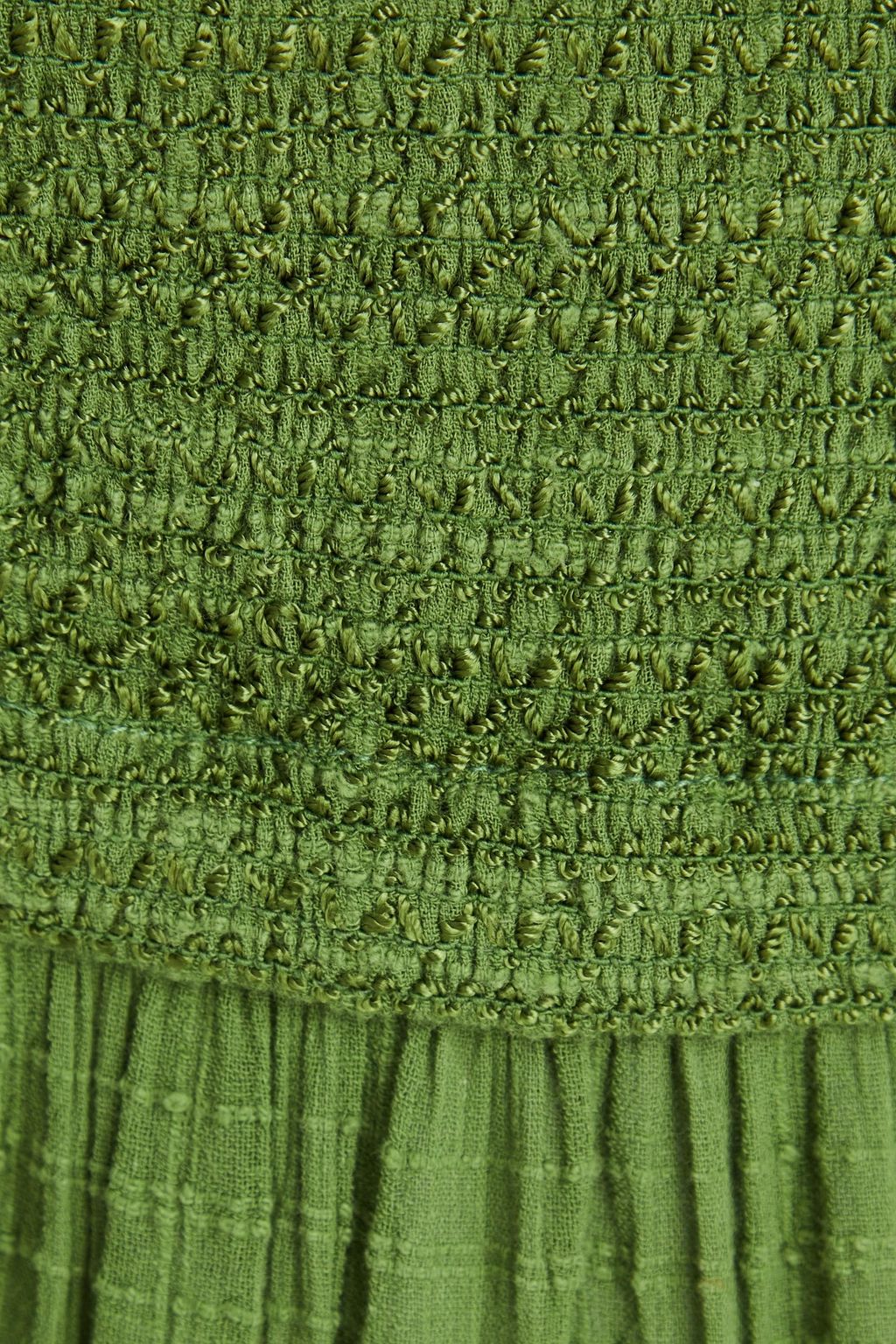 VERONICA BEARD McKinney strapless cotton-jacquard maxi dress
