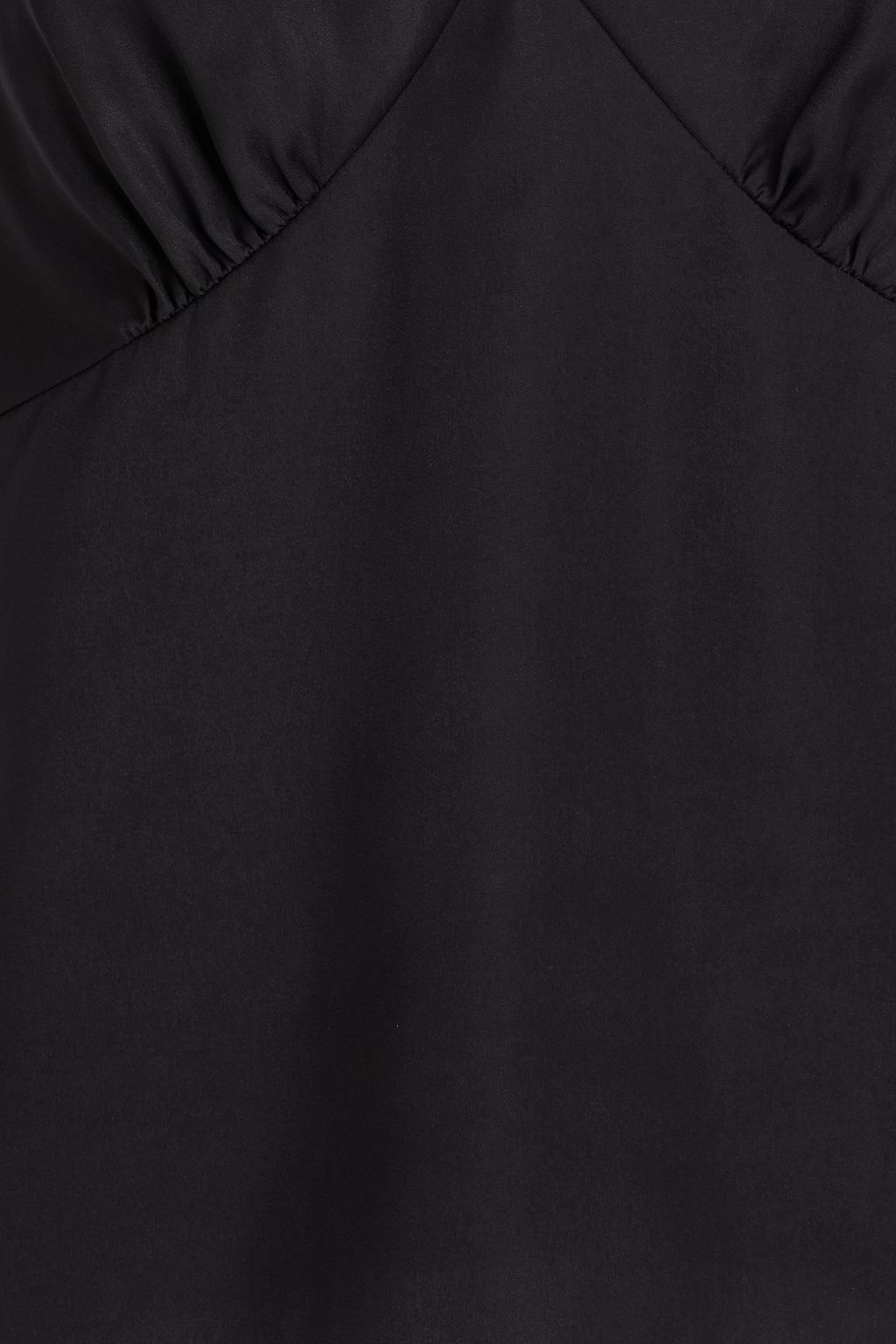 SOLID & STRIPED كاميسول "ذا روزيتا" من الساتان مزين بالكريستال