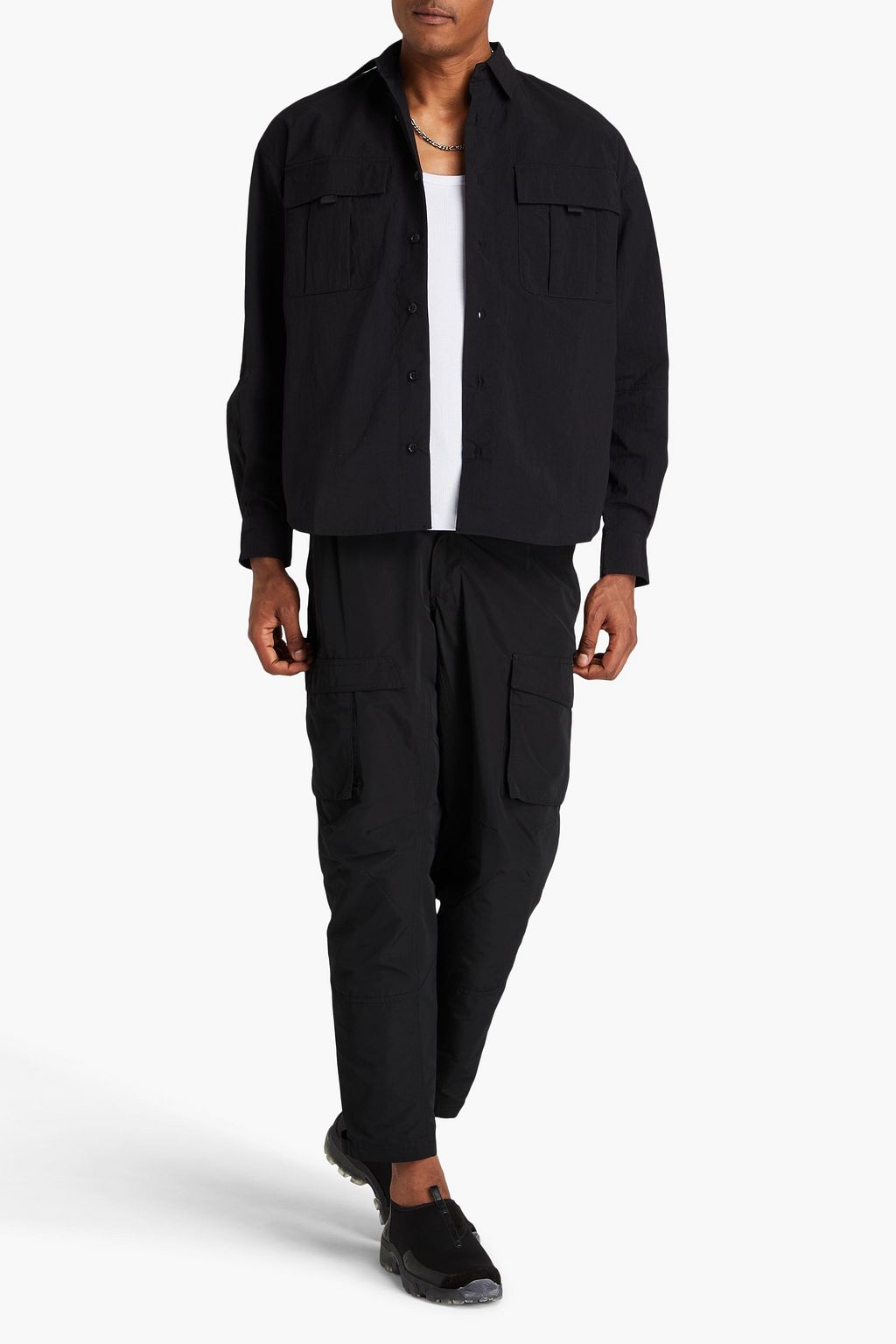 JOHN ELLIOTT قميص خارجي "سفاري" من قماش عازل