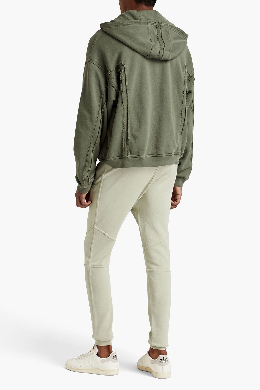 JOHN ELLIOTT 프렌치 코튼 테리 집업 후디