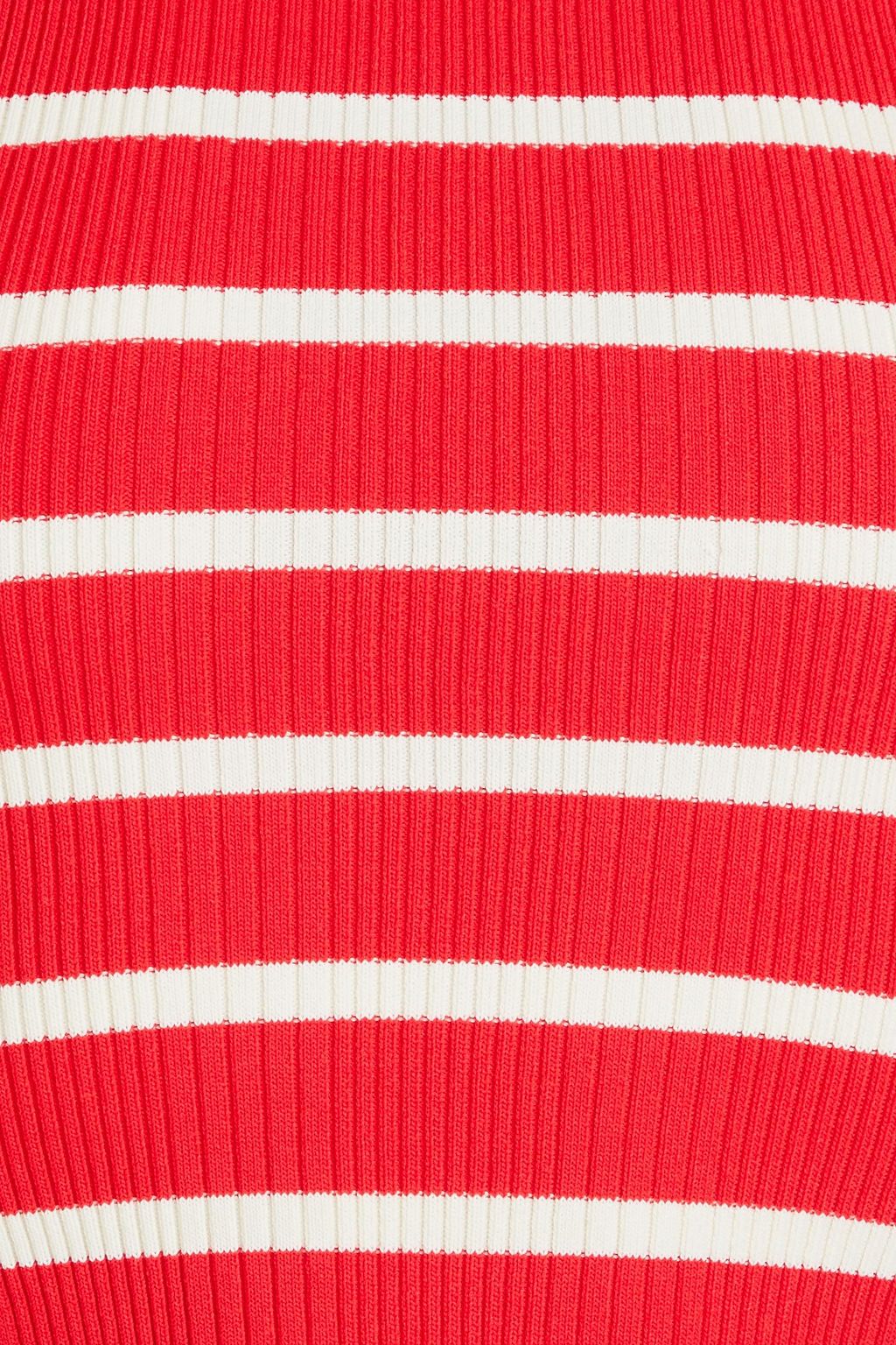 SOLID & STRIPED بلوزة "كارسون" من نسيج محبوك بنمط مضلّع بتصميم مخطط