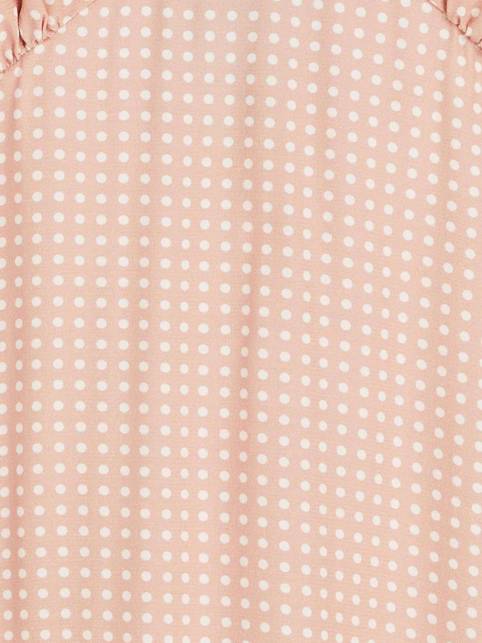 the rosetta polka-dot satin-crepe midi dress