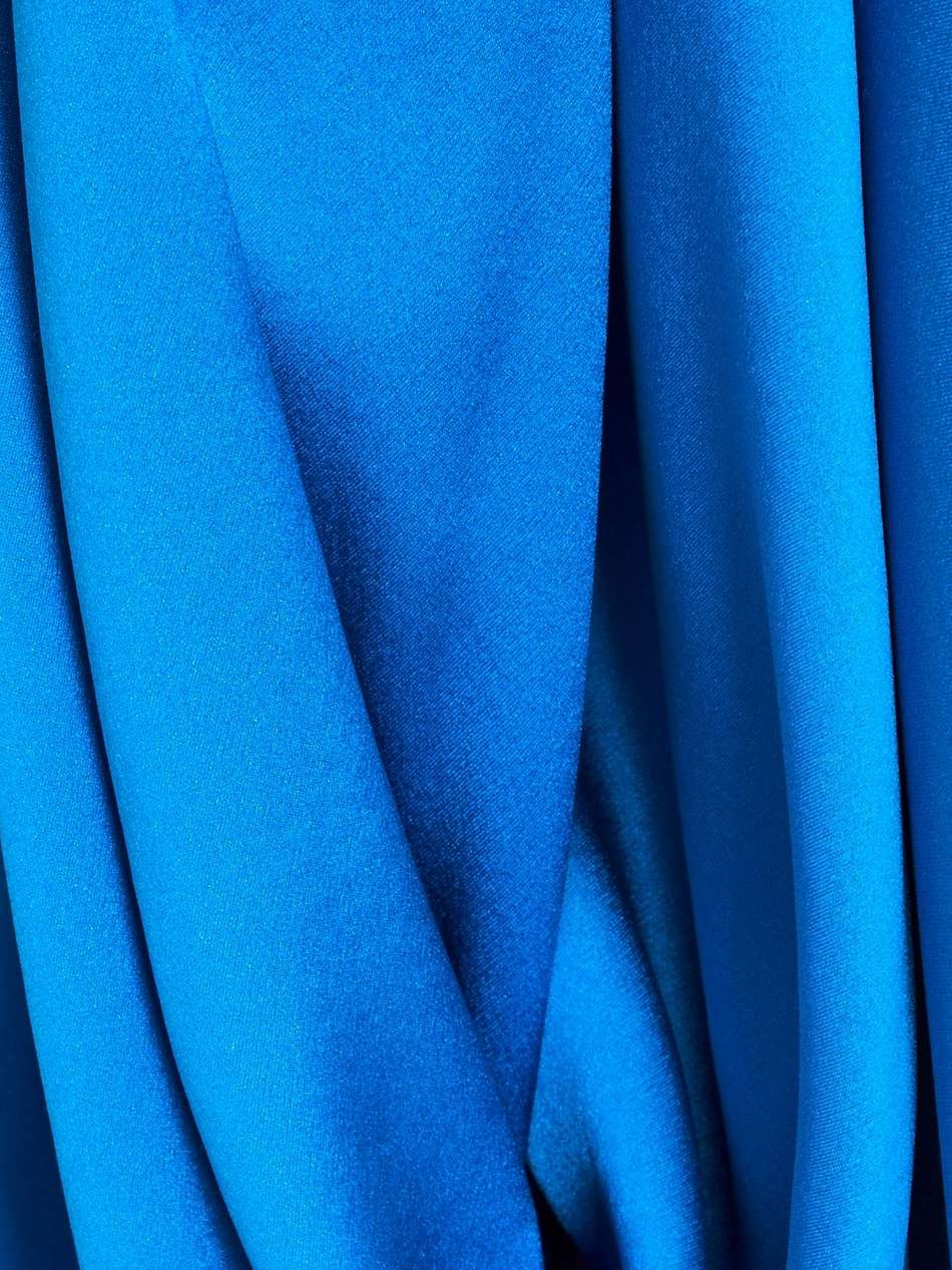 koda cape-effect silk-satin midi dress