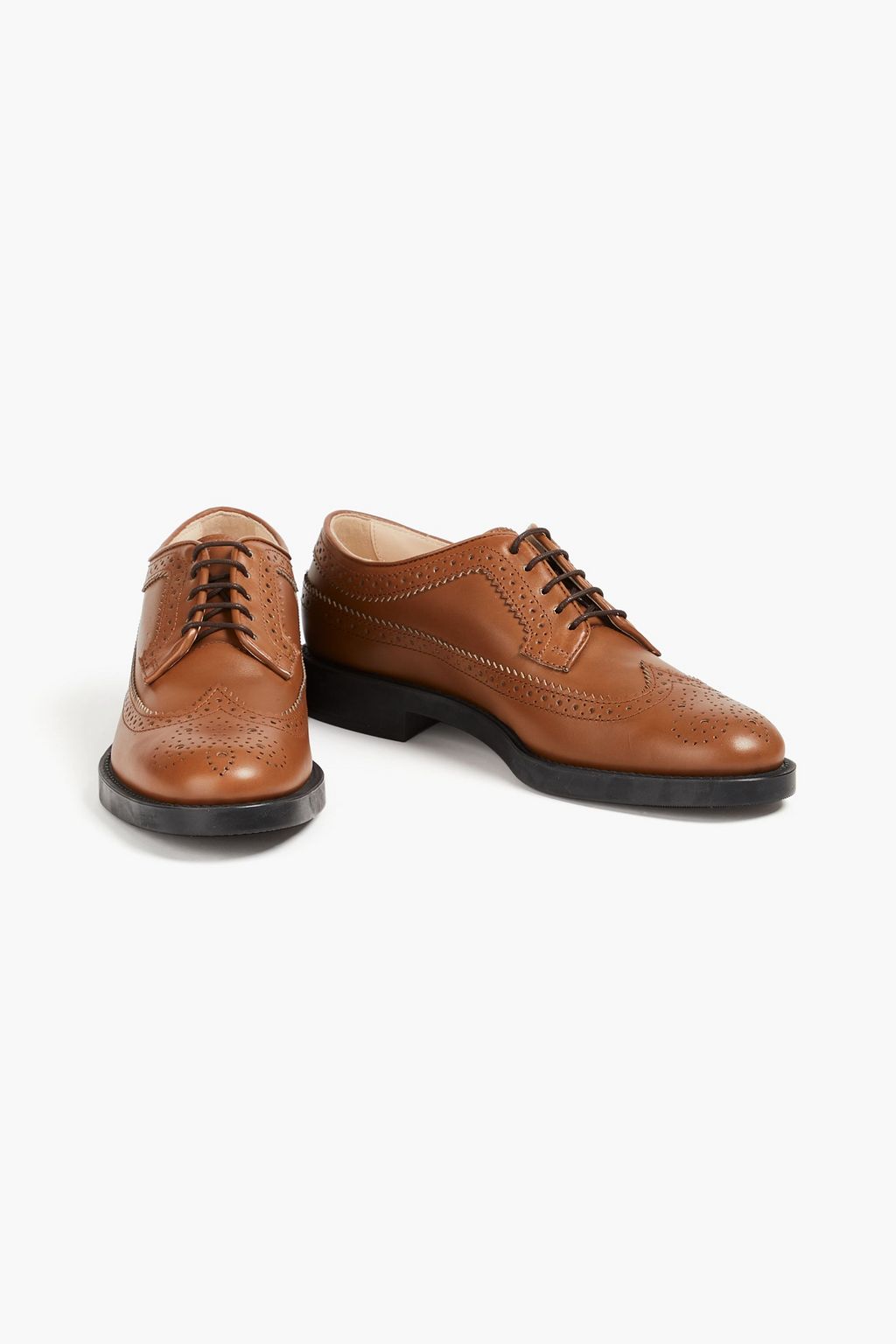 TOD'S حذاء بروغ مصنوع من الجلد
