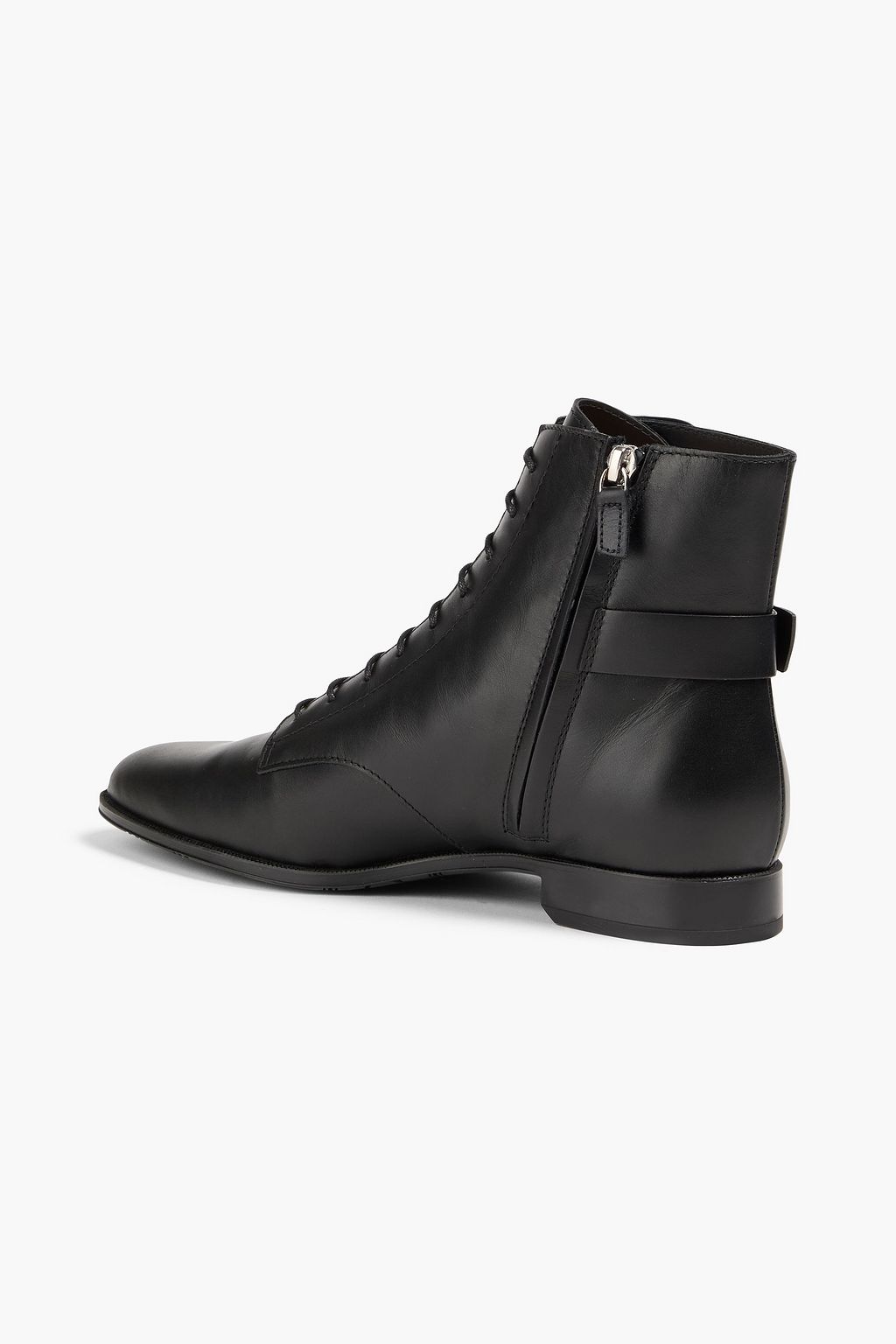 TOD'S بوت بطول الكاحل من الجلد