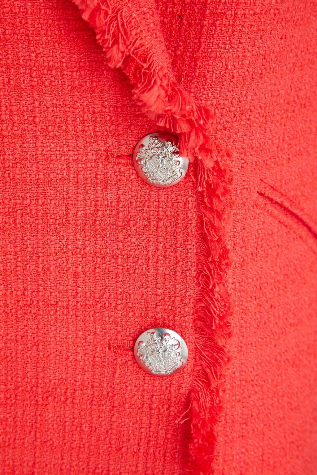 VERONICA BEARD Nayeli double-breasted cotton-blend tweed blazer