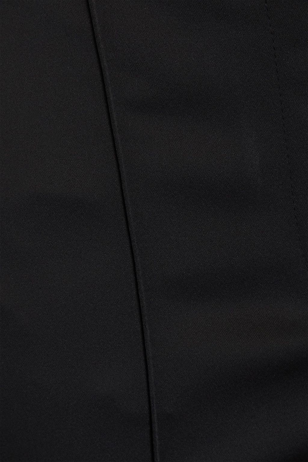 VERONICA BEARD Lago cropped stretch-satin slim-leg pants