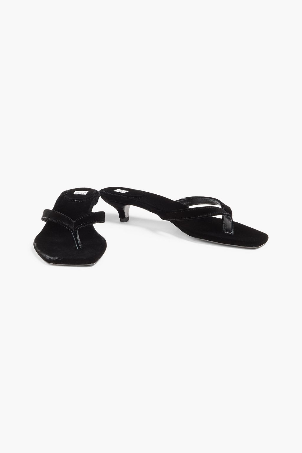 TOTEME Velvet sandals