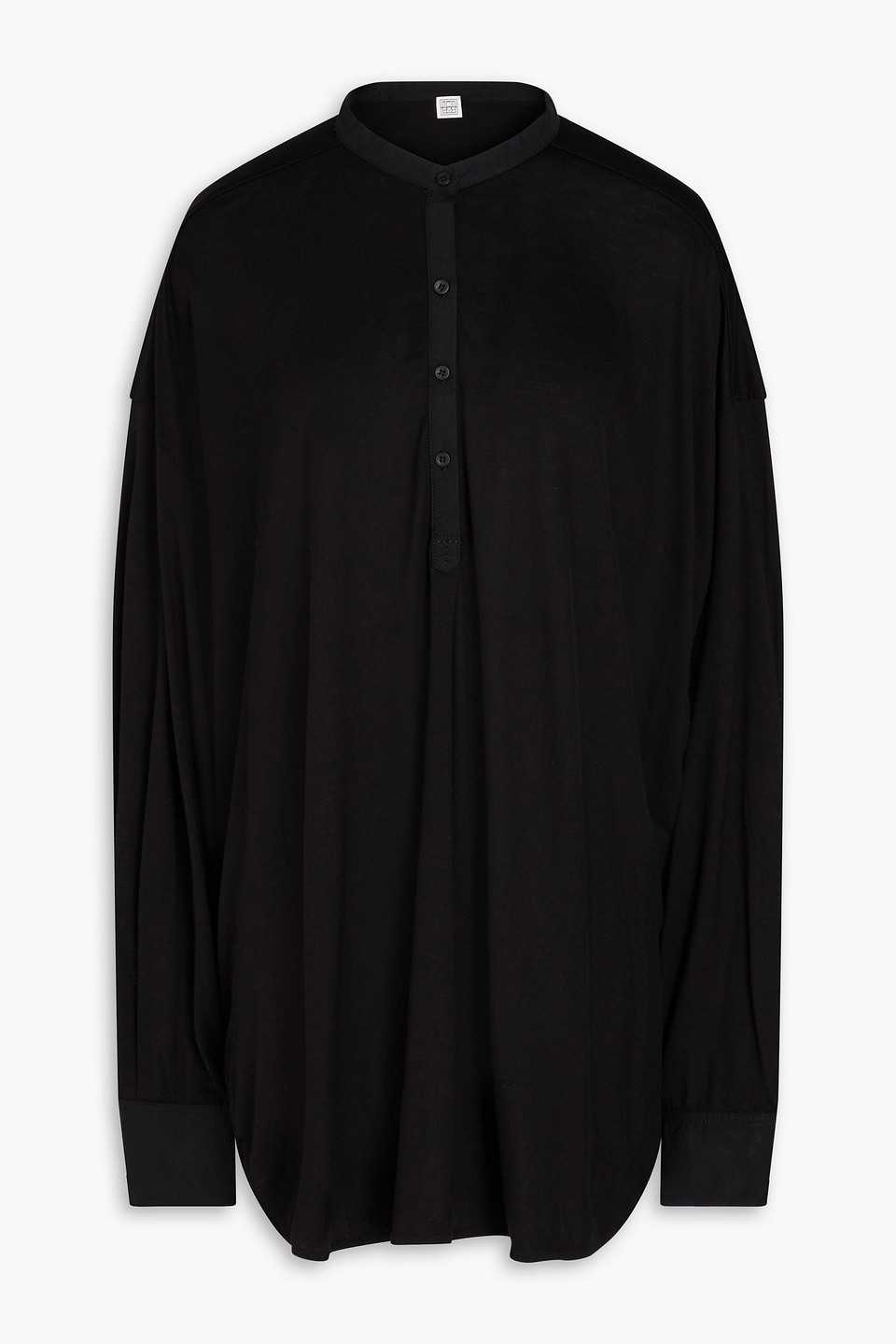 Totême Stretch-jersey Top In Black