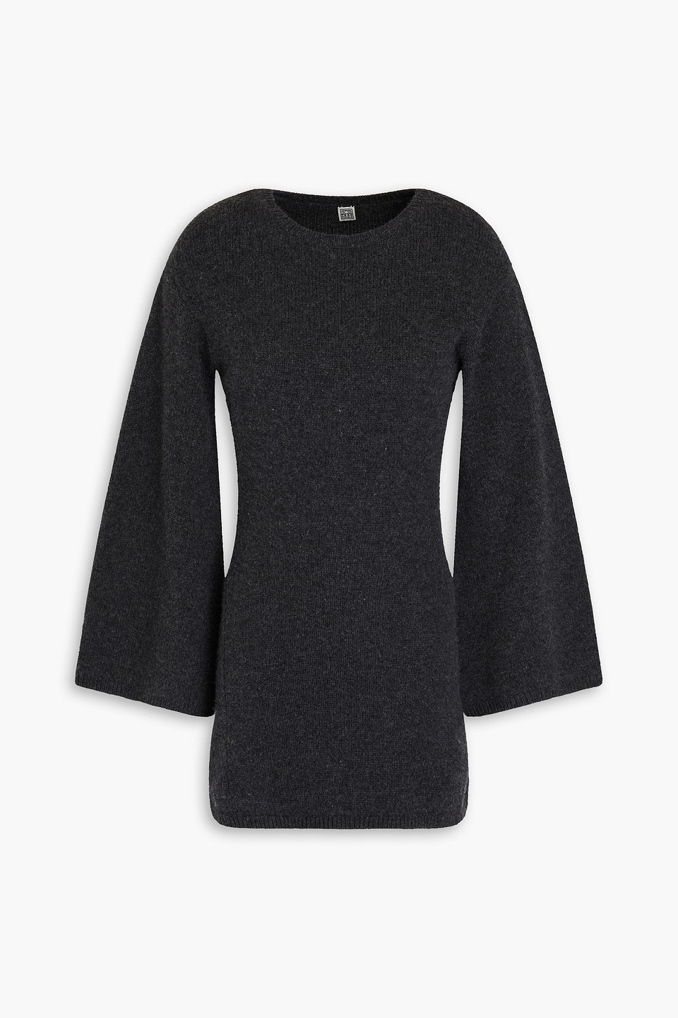 toteme - wool and cashmere-blend sweater - gray - xxs
