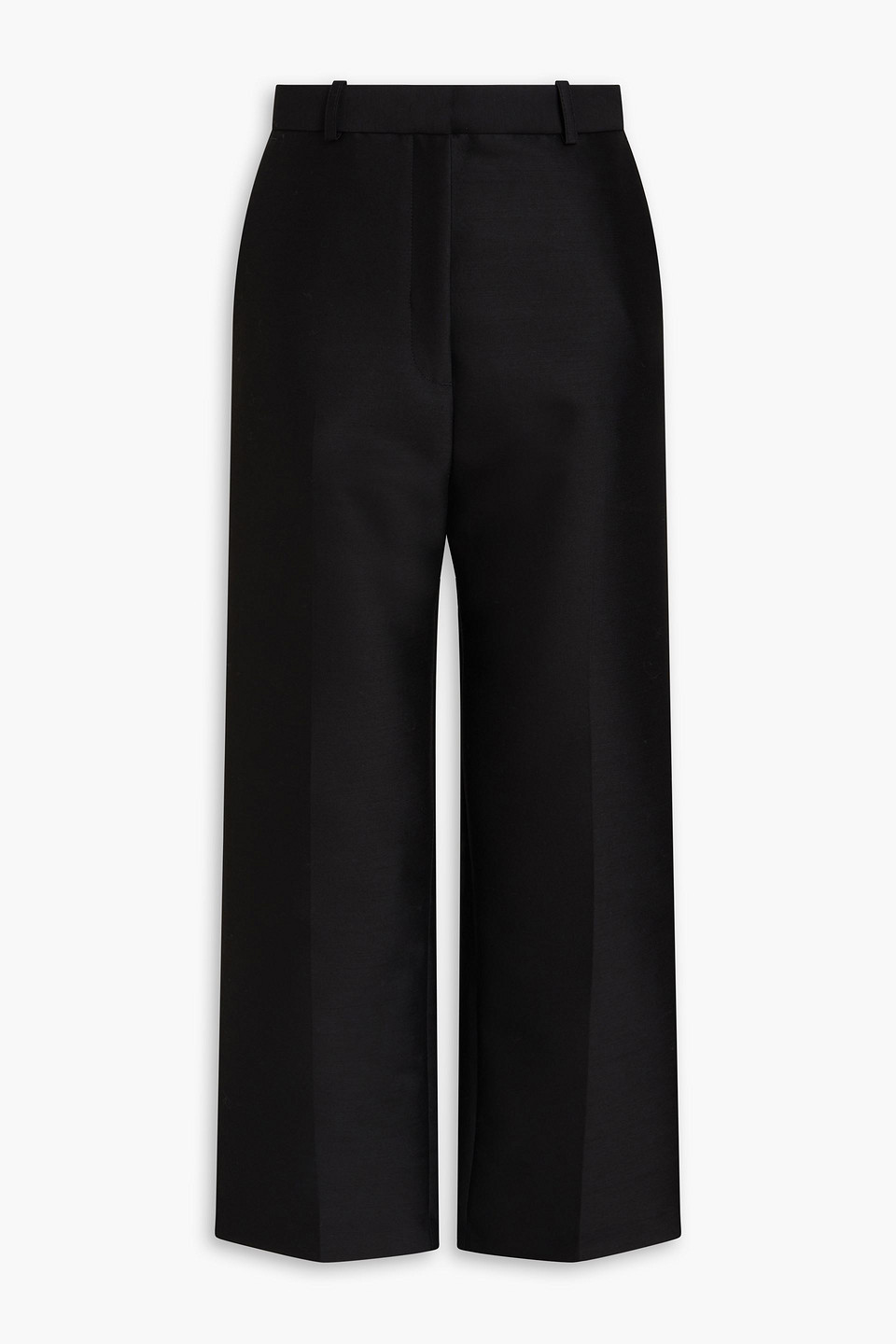 Totême Cropped crepe straight-leg pants