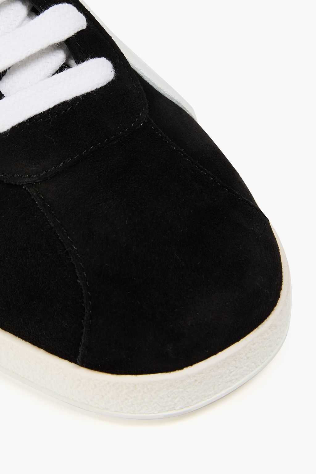 TOTEME Leather and suede sneakers