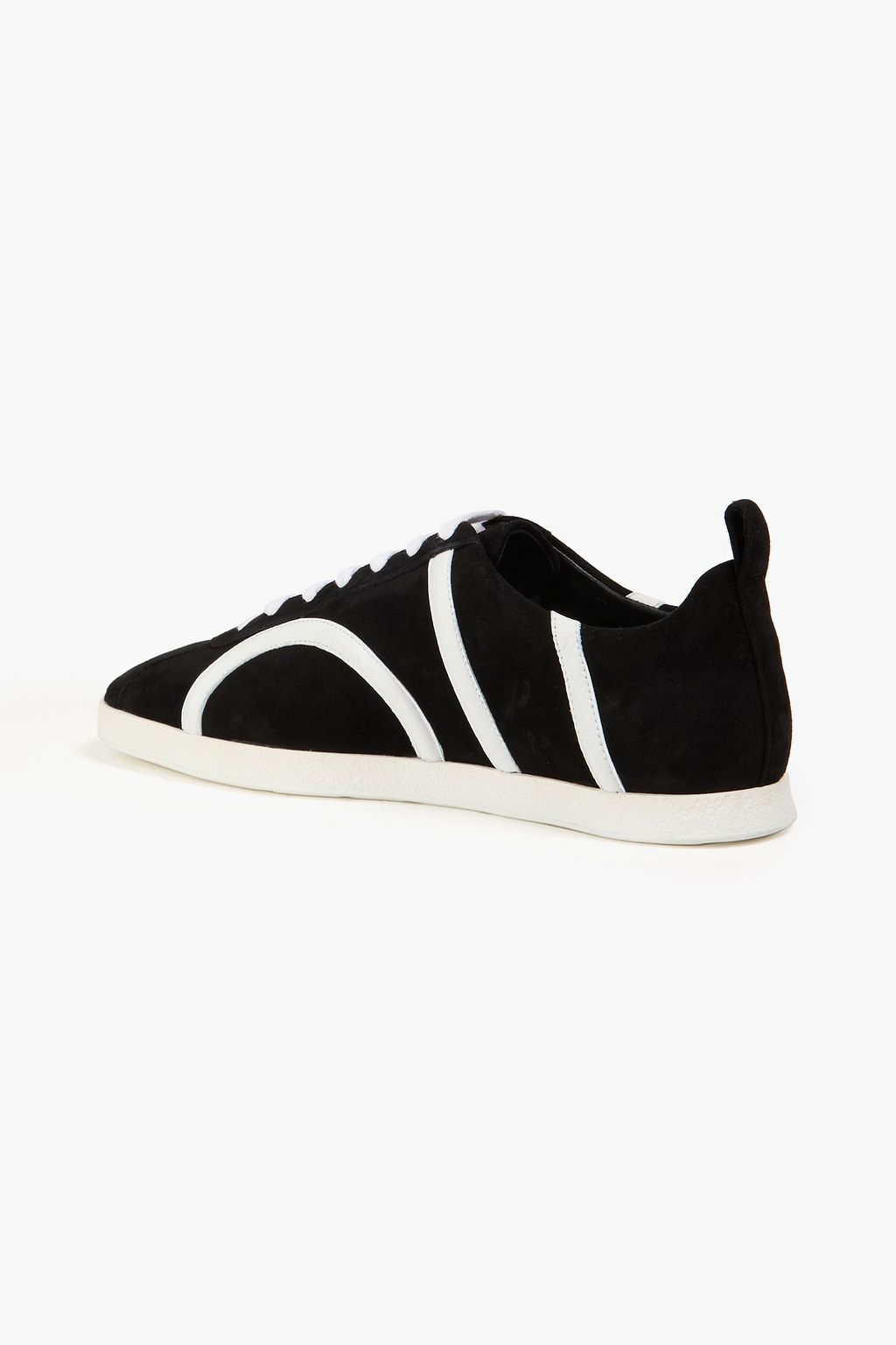 TOTEME Leather and suede sneakers