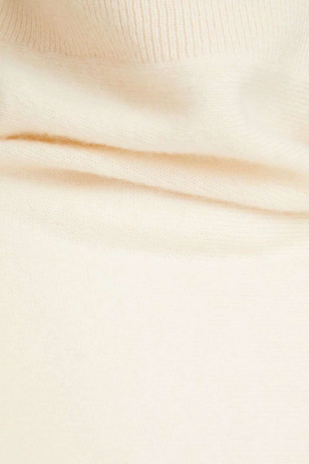 TOTEME Draped cashmere turtleneck sweater
