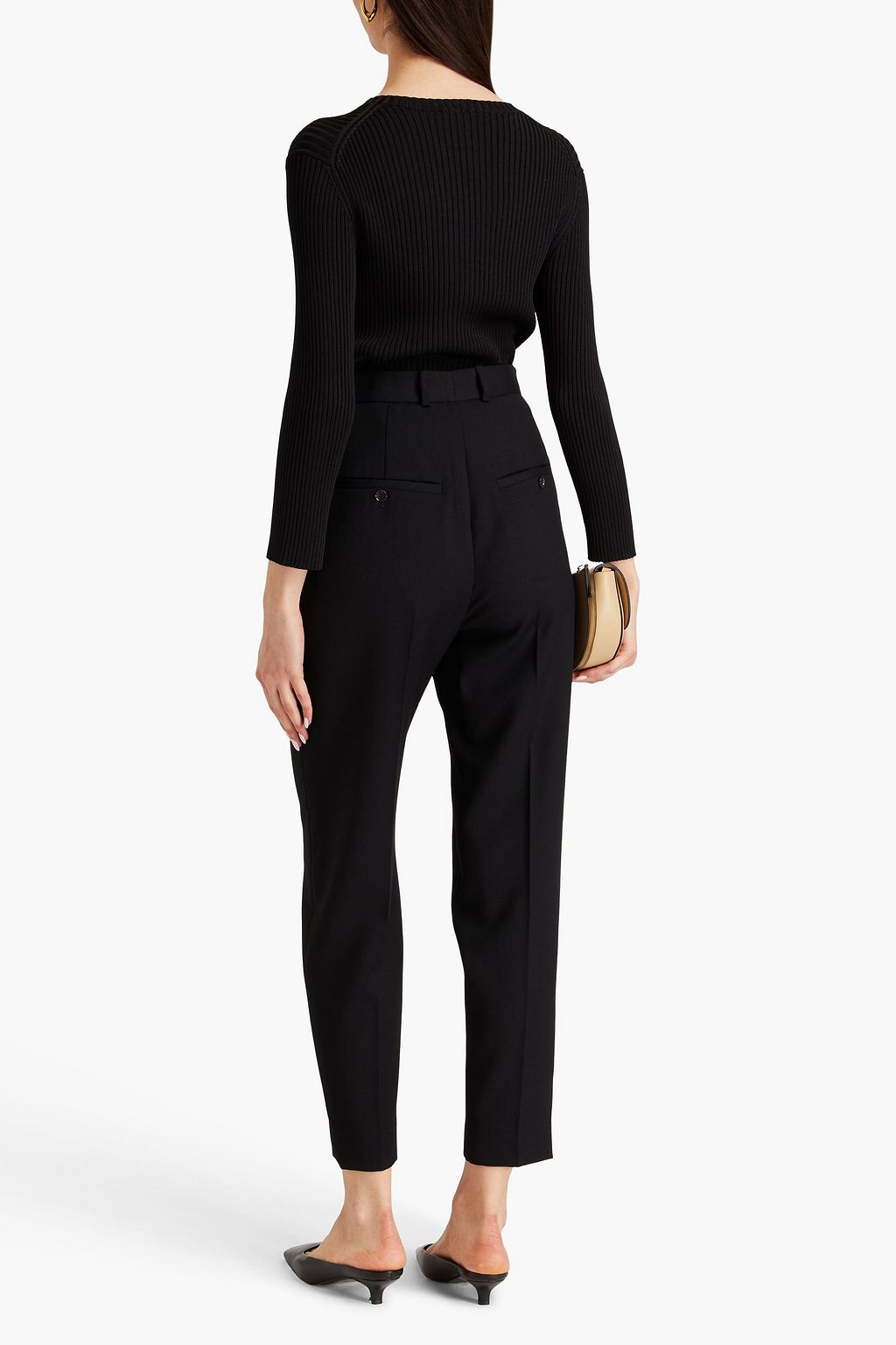 TOTEME Wool-twill tapered pants