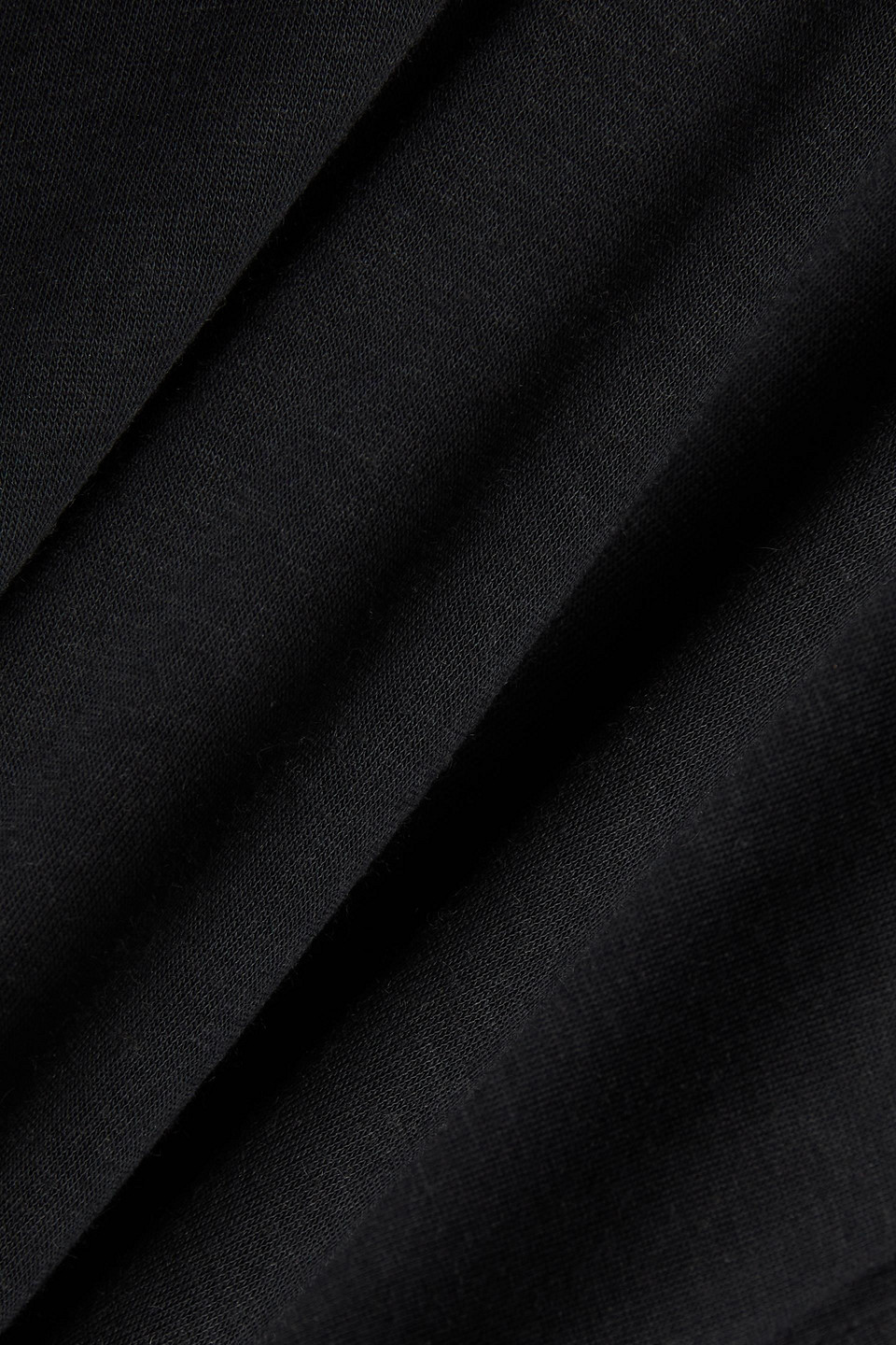 Totême Modal And Cashmere-blend T-shirt In Black