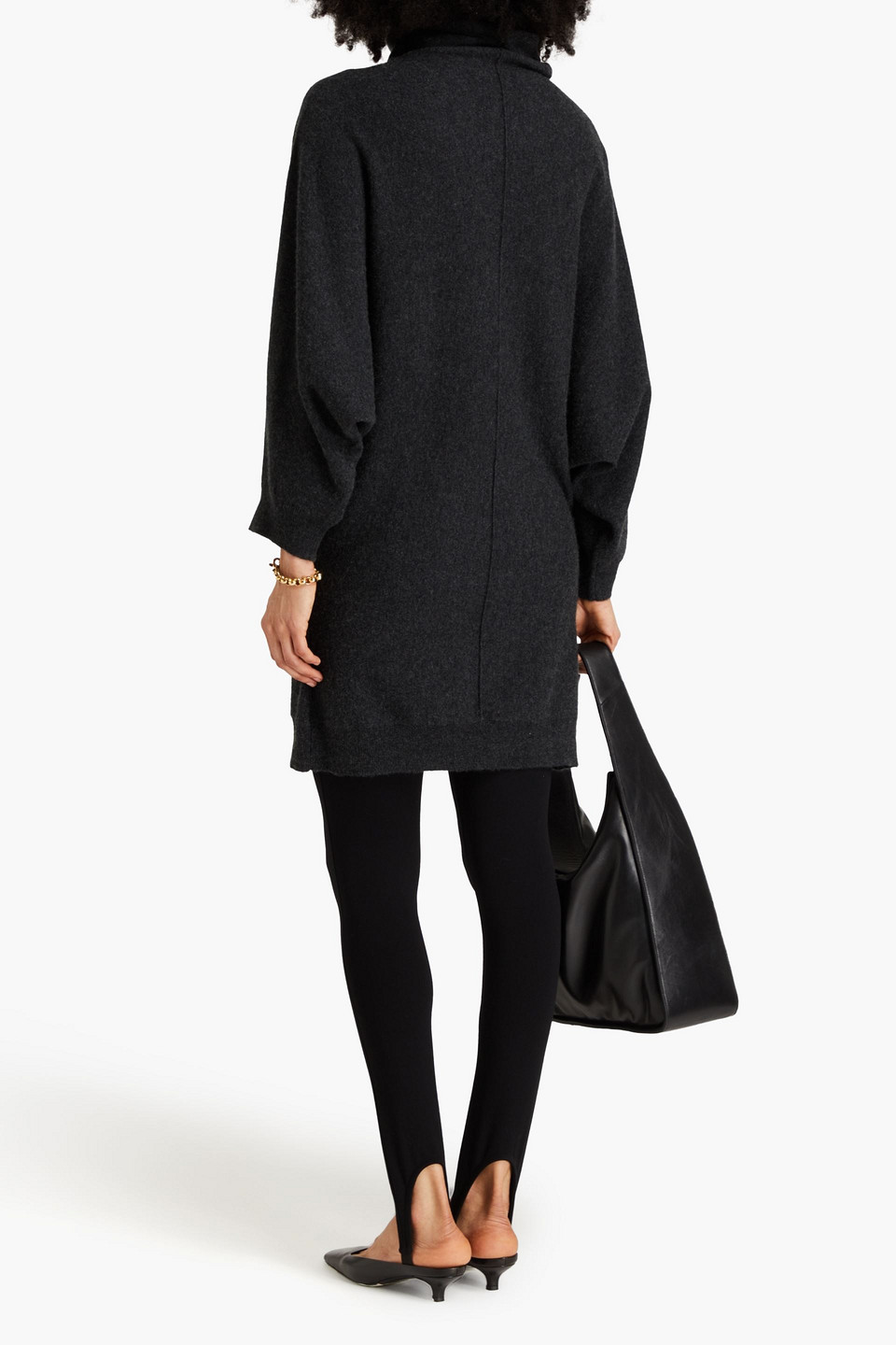  Totême - Drapierter Rollkragenpullover Aus Kaschmir - Grau - Xxs 