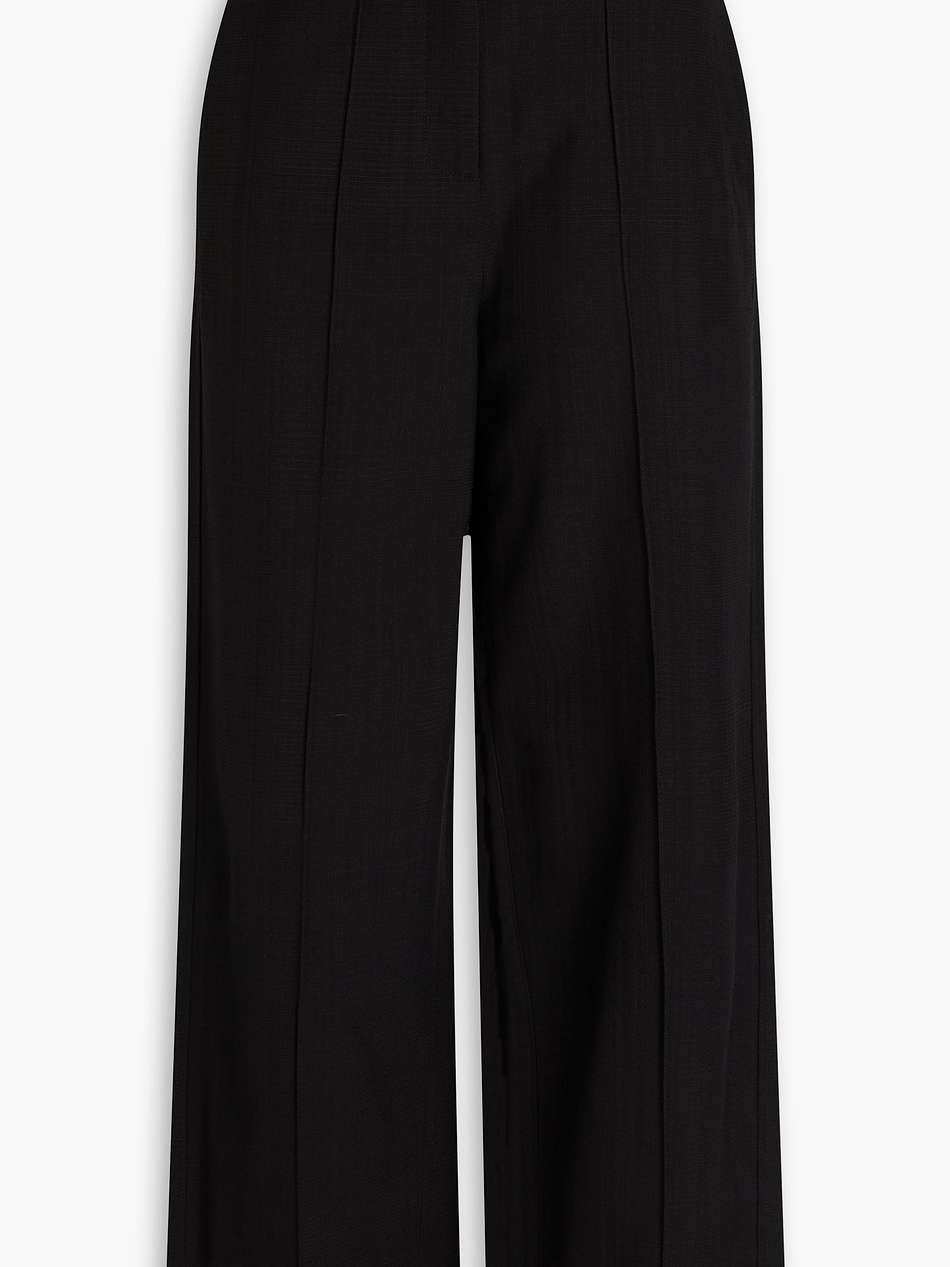 woven wide-leg pants