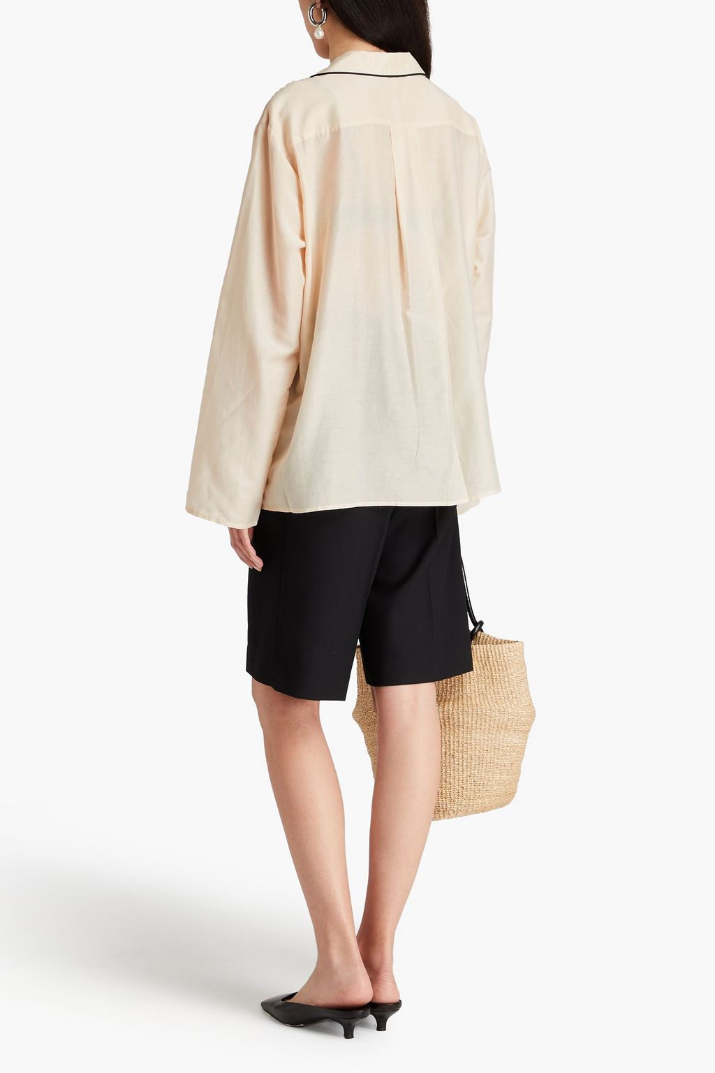 TOTEME Cotton-mousseline shirt