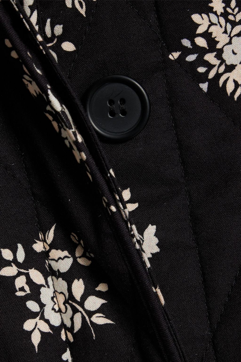 RIXO Cleo quilted floral-print cotton coat