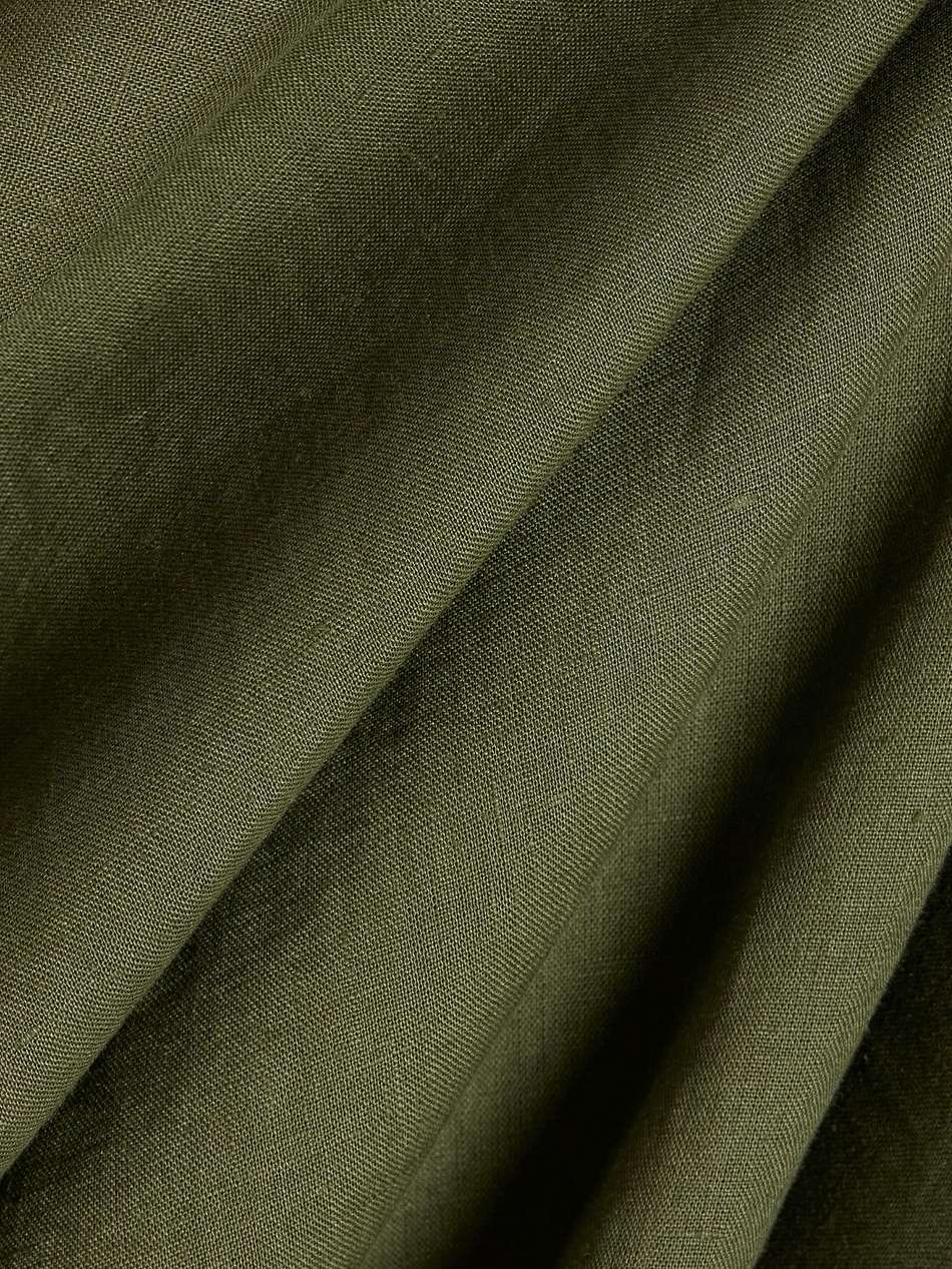 linen maxi dress