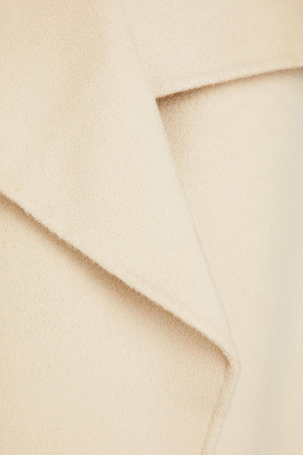 TOTEME Brushed wool and cashmere-blend felt coat