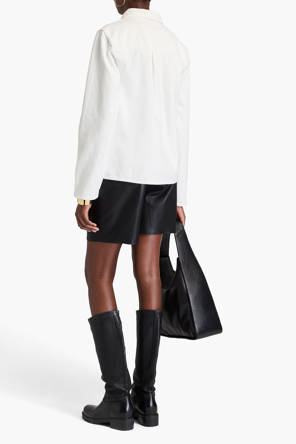 LOULOU STUDIO LATO DENIM SHIRT