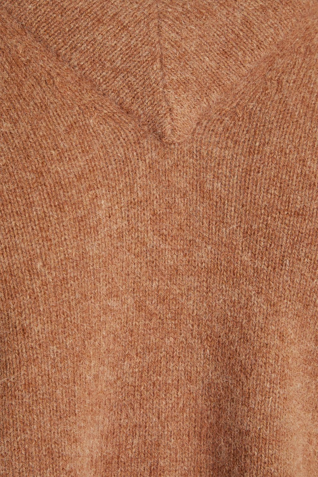 LOULOU STUDIO Pullover aus einer Wollmischung mit Stickereien