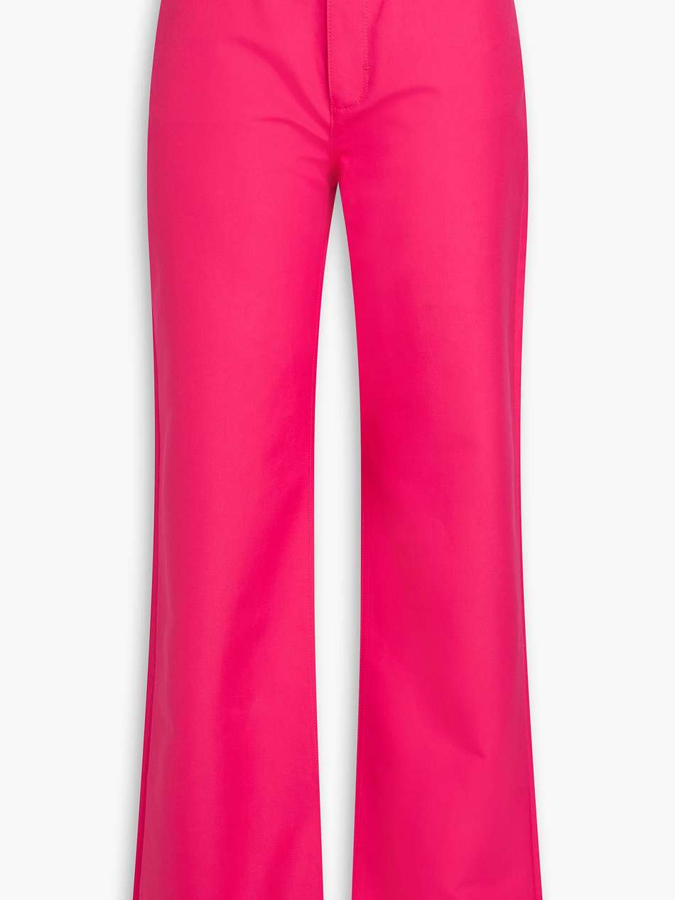 rose high-rise straight-leg jeans