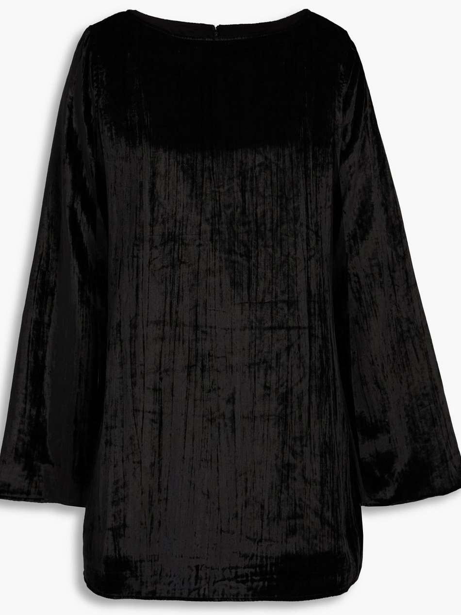 alava velvet mini dress