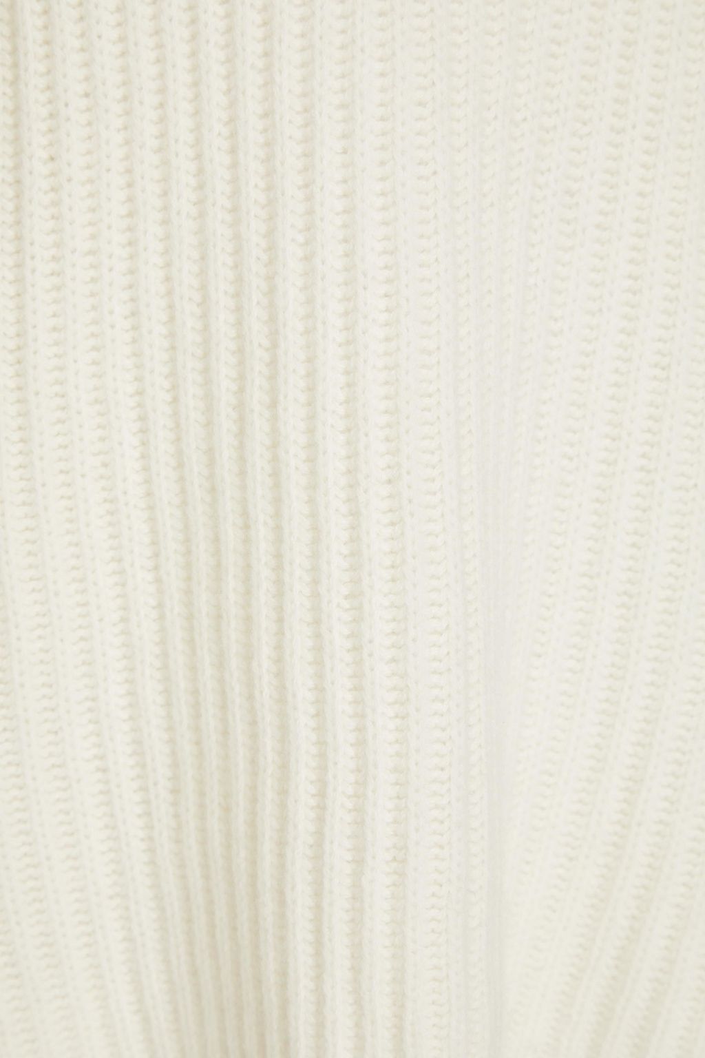 LOULOU STUDIO 리브 캐시미어 스웨터