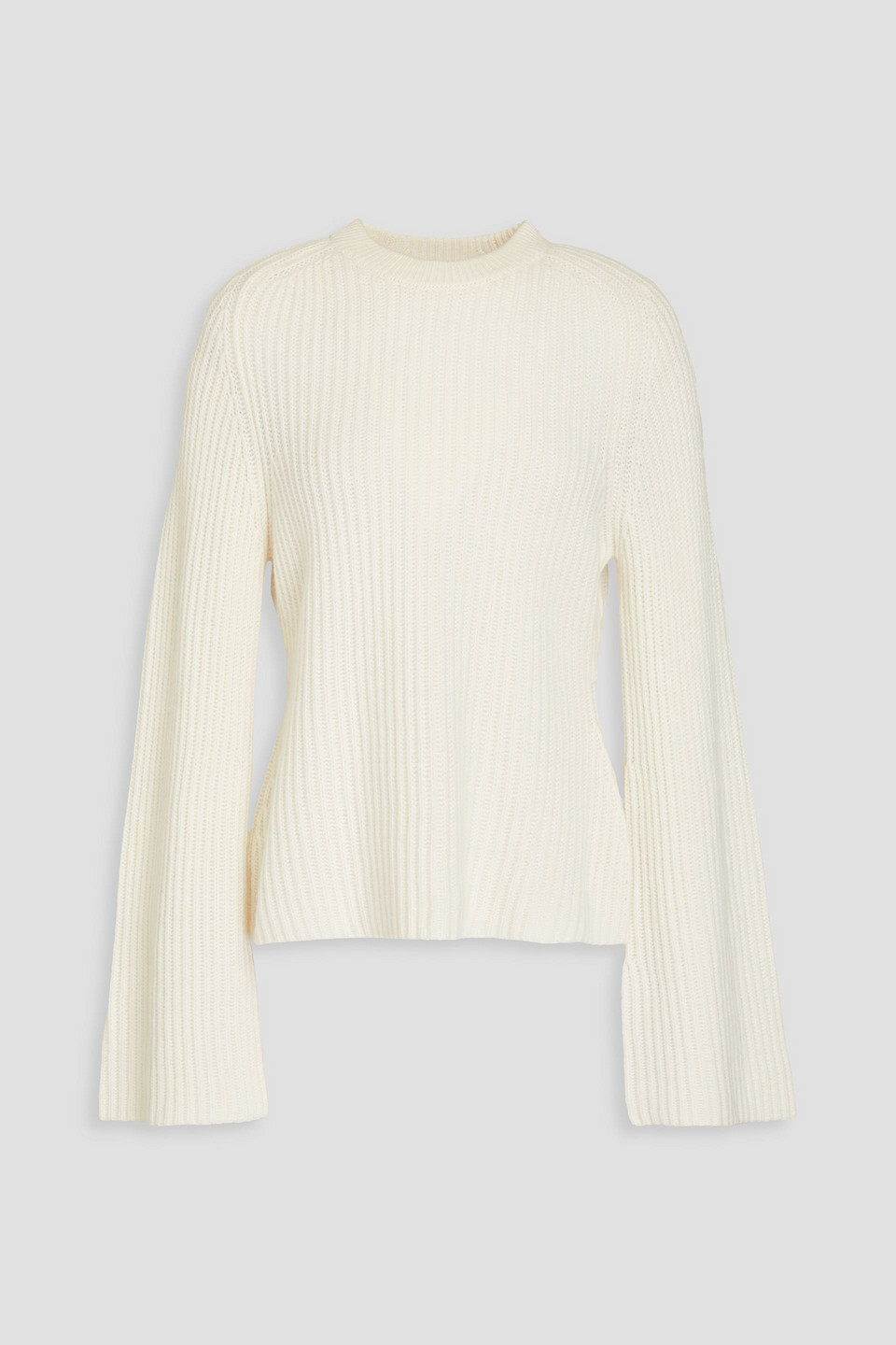 Loulou Studio - Ribbed cashmere sweater - White - XL
