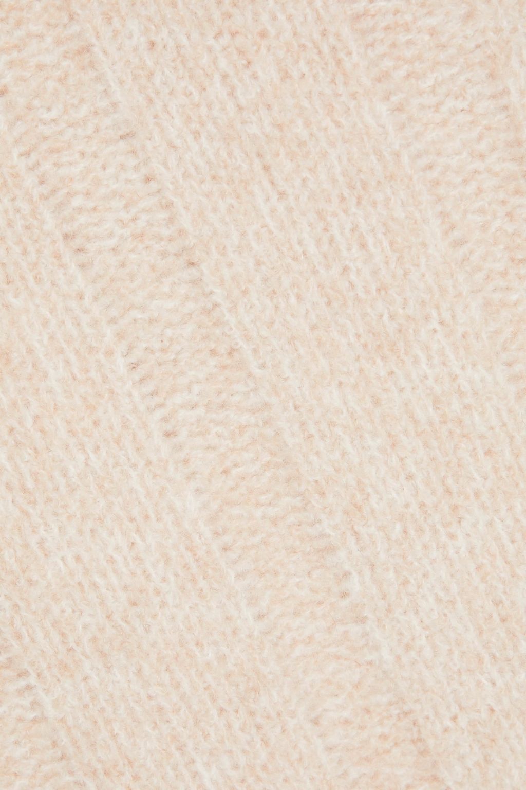 LOULOU STUDIO كنزة بياقة عالية من مزيج الكشمير وبحبكة بوكليه مضلّعة