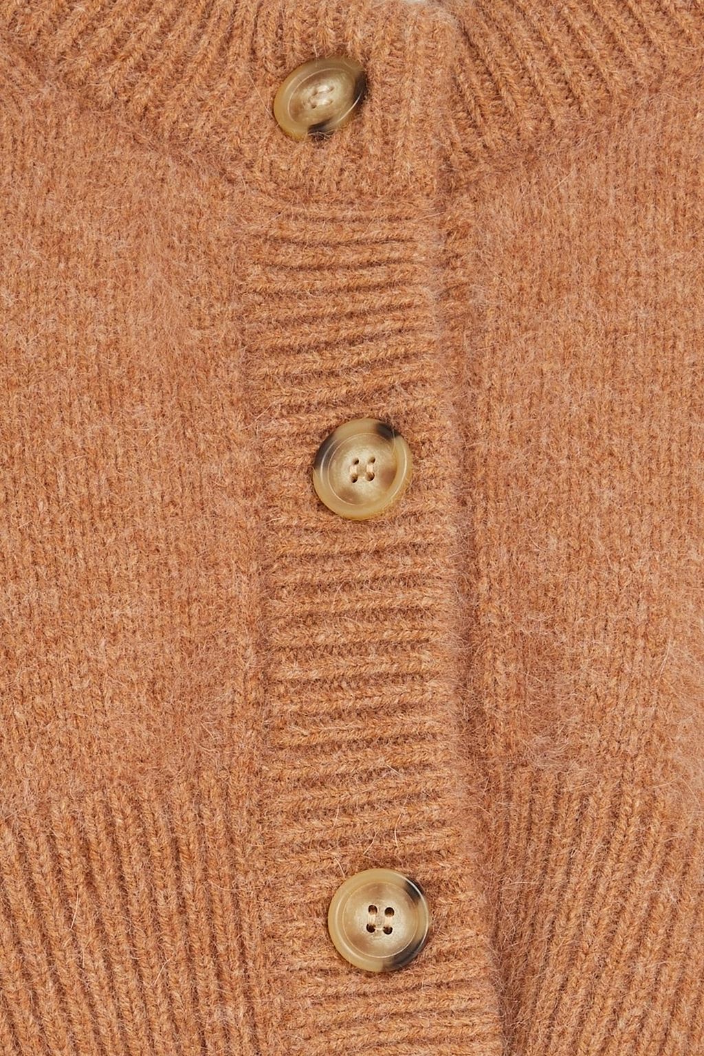 LOULOU STUDIO Cropped wool-blend cardigan