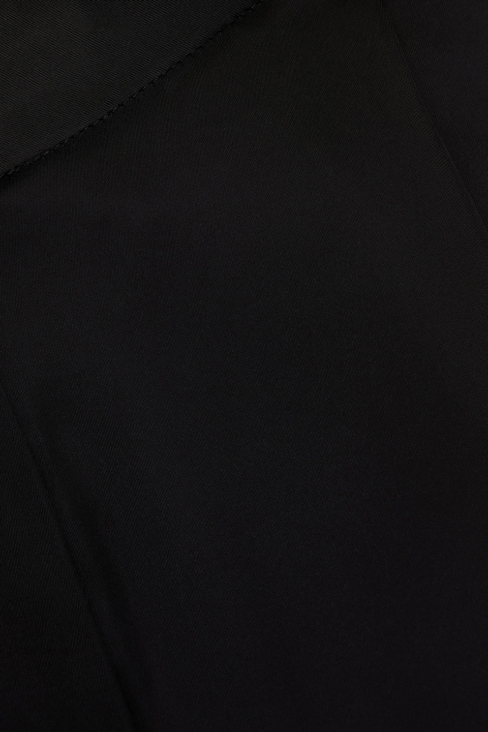 Loulou Studio Black Cotton Blend Idai Palazzo Pant In Black