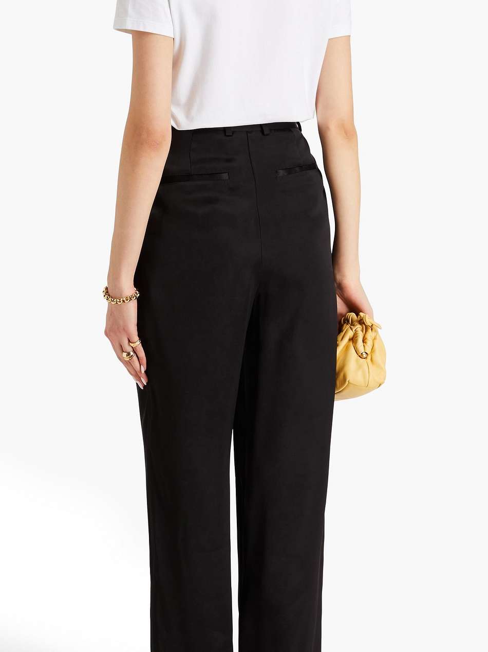ross satin wide-leg pants