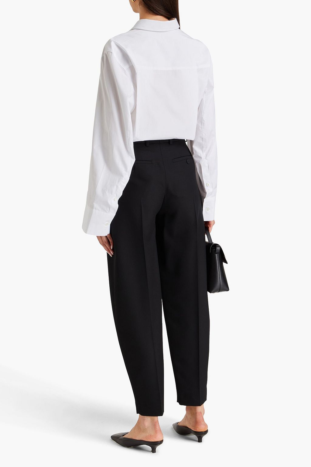 TOTEME Woven tapered pants
