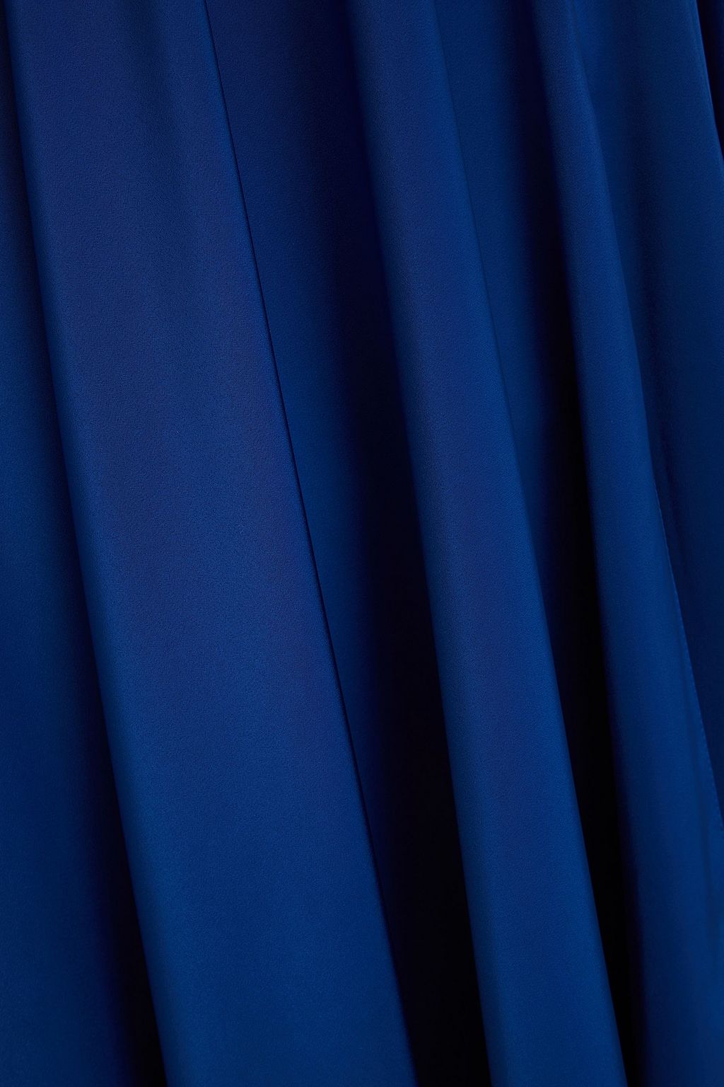 RHEA COSTA June draped satin gown