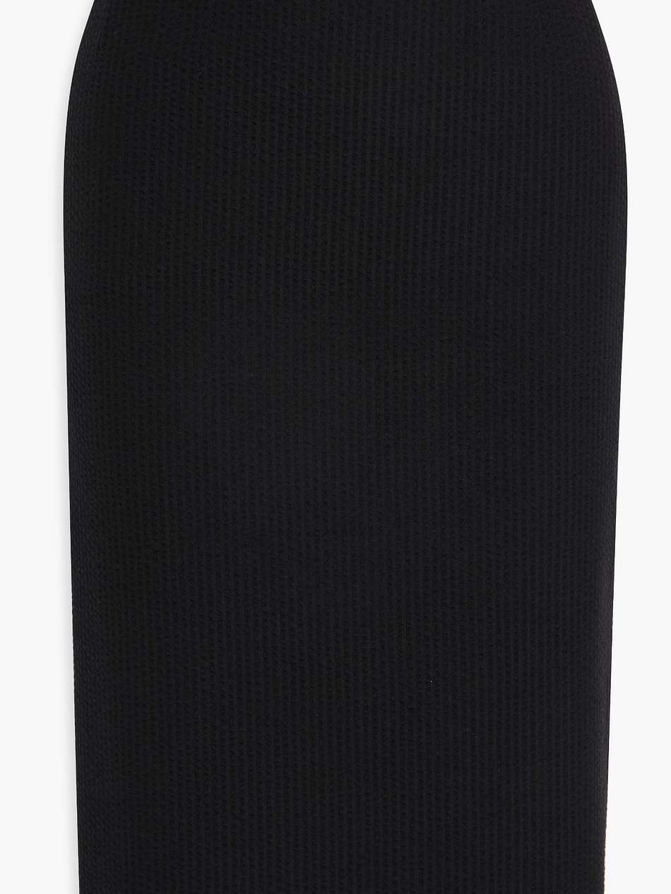 cashmere midi skirt
