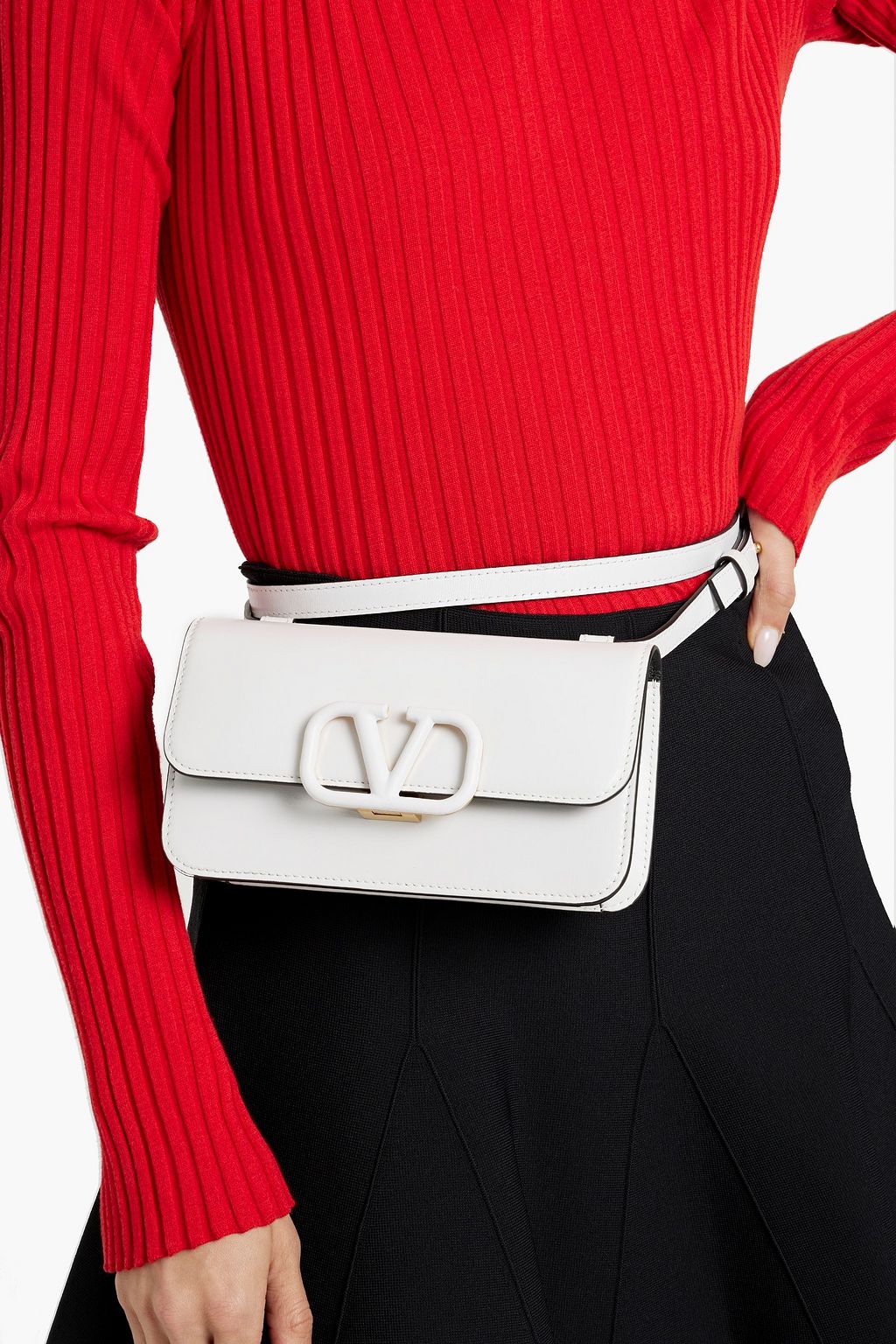 VALENTINO GARAVANI VLOGO leather belt bag