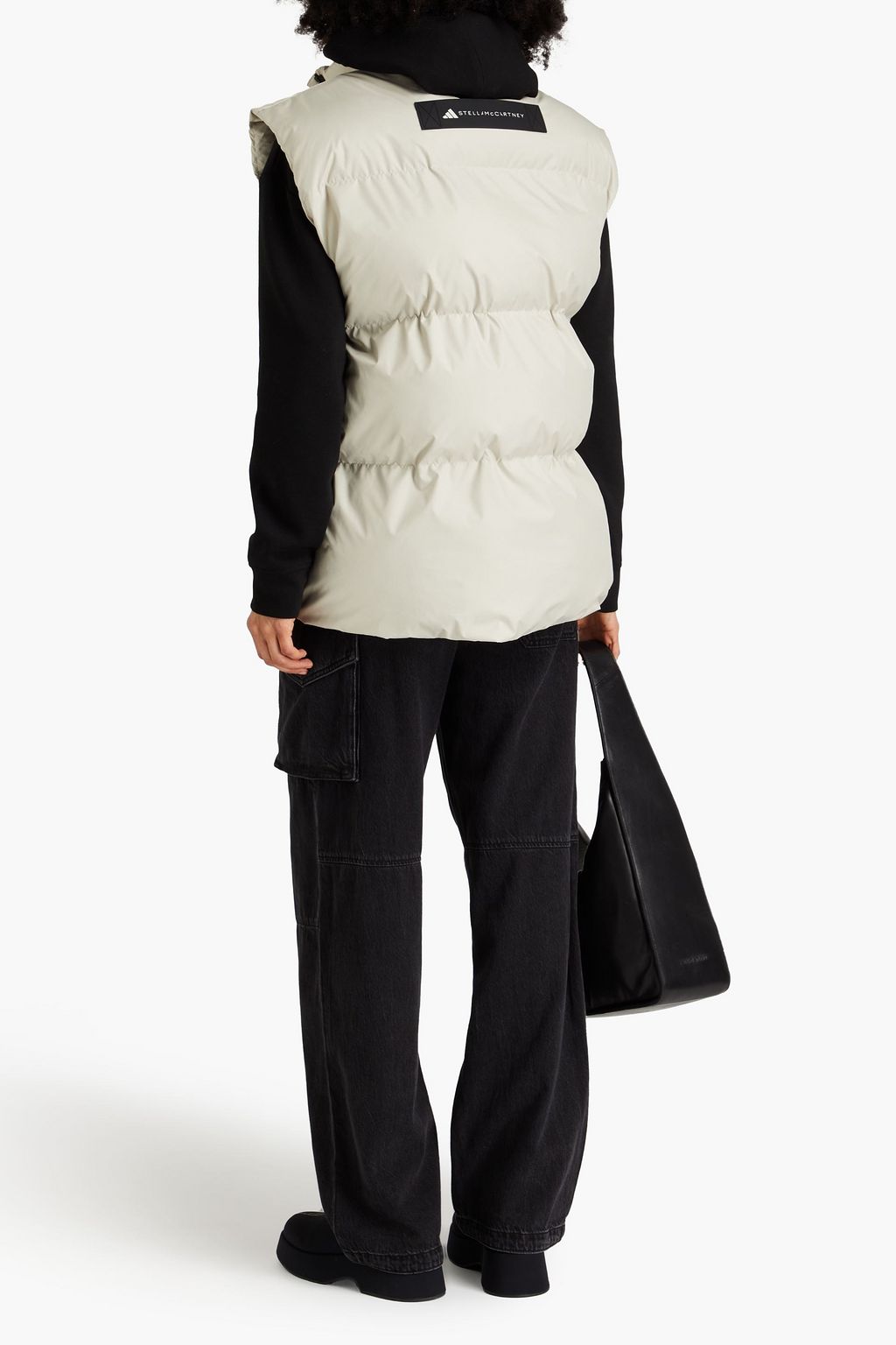 ADIDAS BY STELLA MCCARTNEY シェル ダウンベスト キルティング